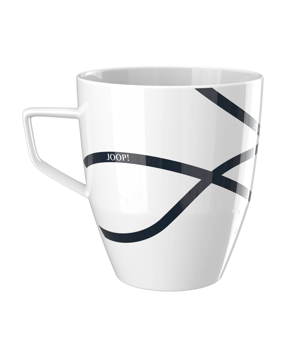 JOOP! DINING GLAMOUR LOGO RIBBON COLLECTORS MUG, Blau