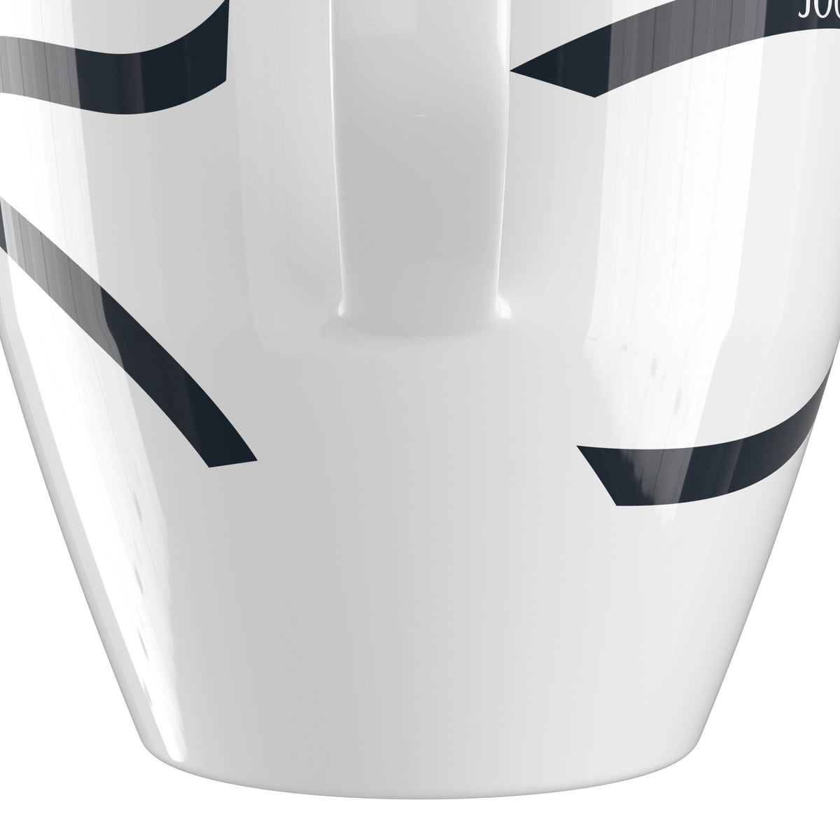 JOOP! DINING GLAMOUR LOGO RIBBON COLLECTORS MUG, Blau