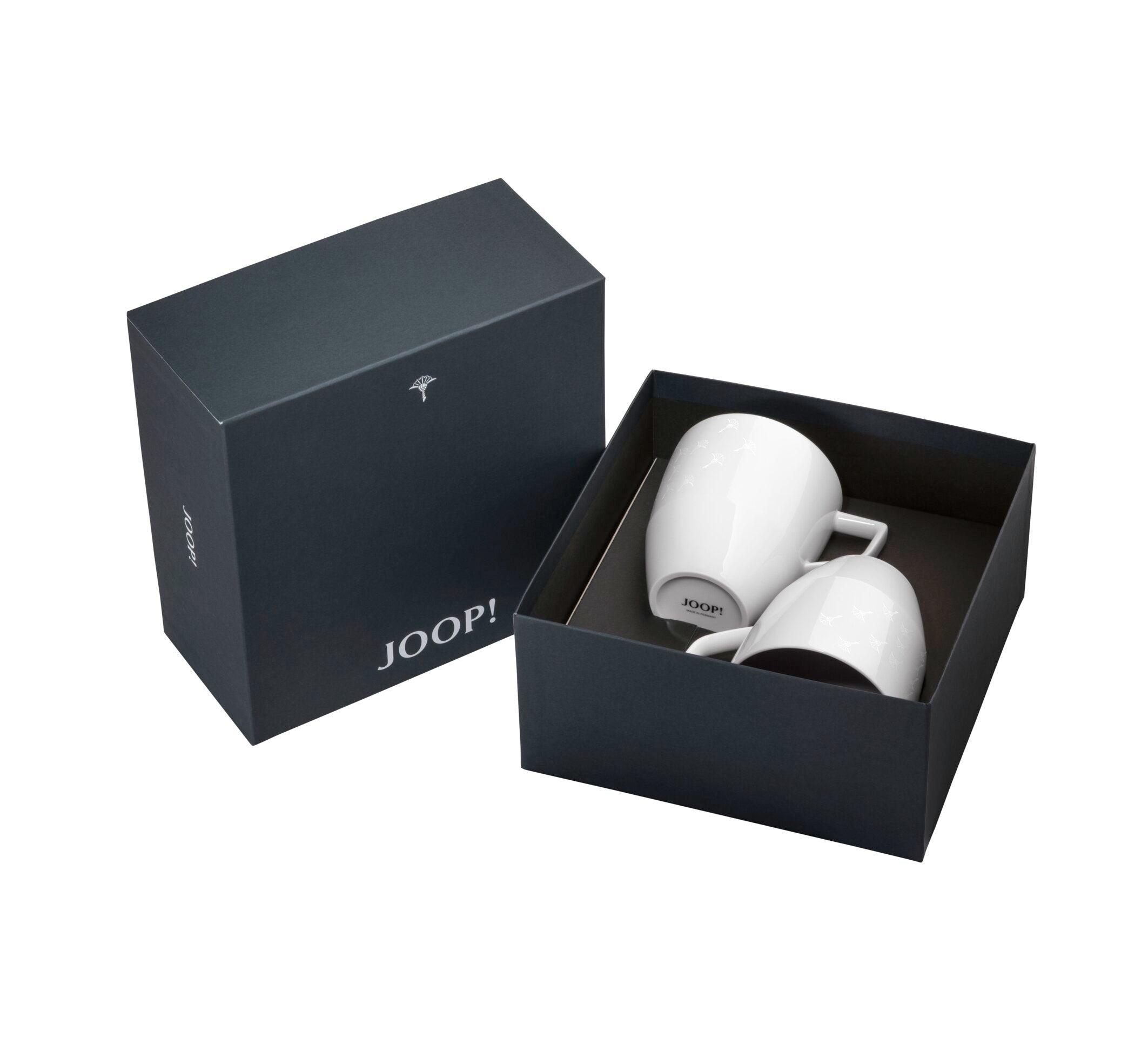 JOOP! FADED CORNFLOWER Becher m. Hkl. Set 2