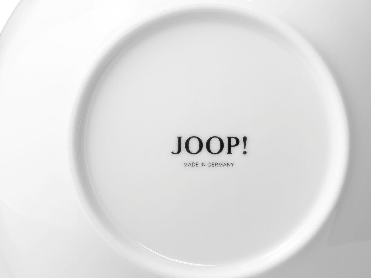 JOOP! FADED CORNFLOWER Schale 13 cm Set 2 , Weiß auf Weiß