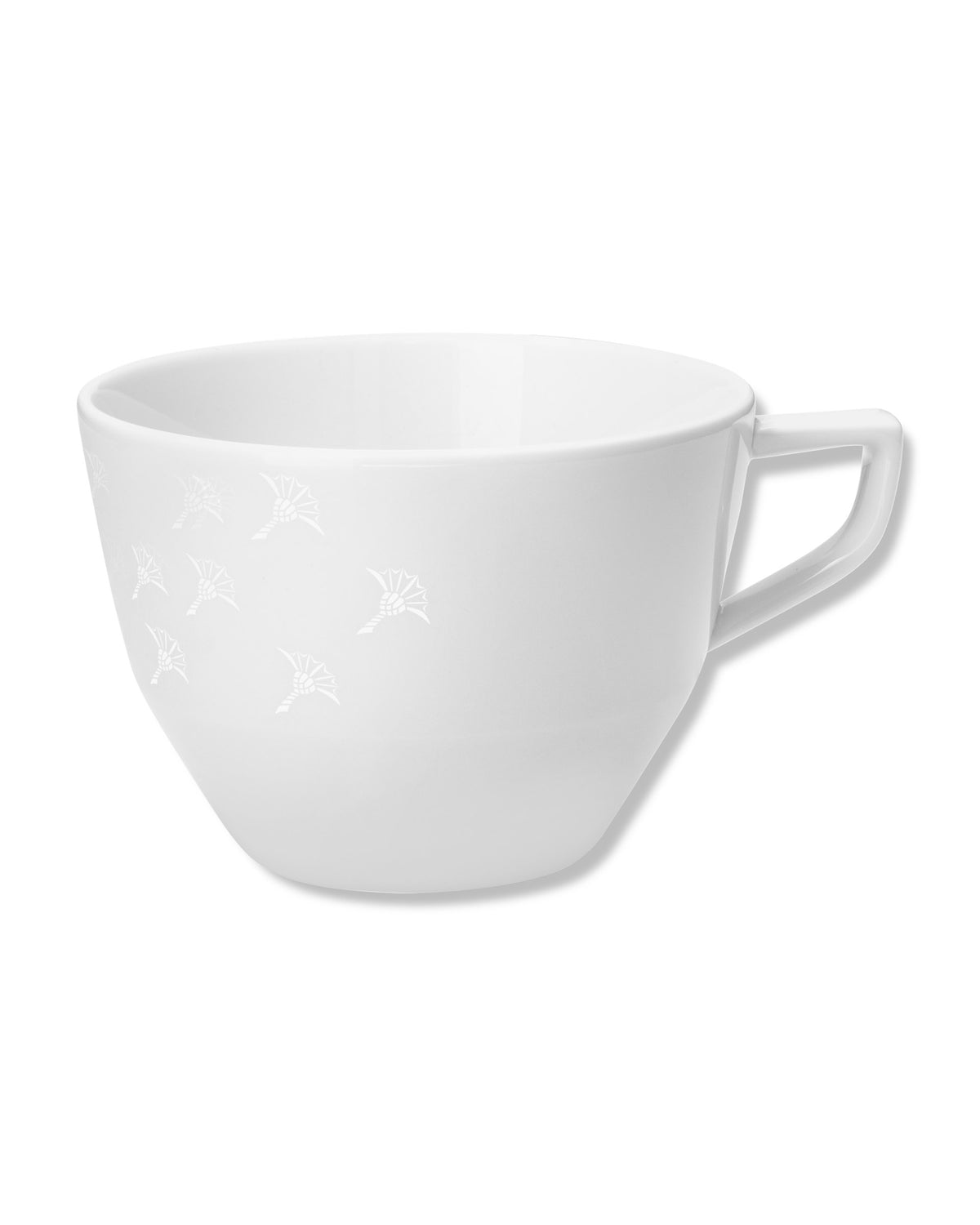 JOOP! FADED CORNFLOWER Tasse Set 2 , Weiß auf Weiß