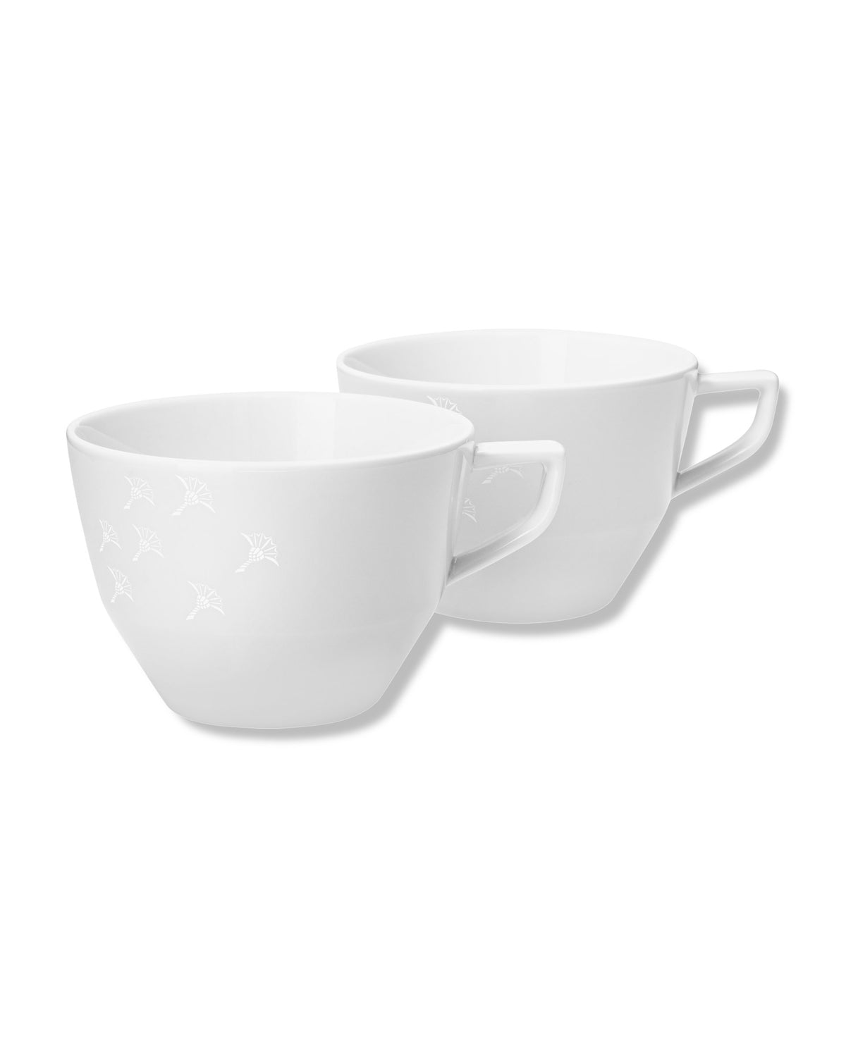 JOOP! FADED CORNFLOWER Mug Set of 2, White on White