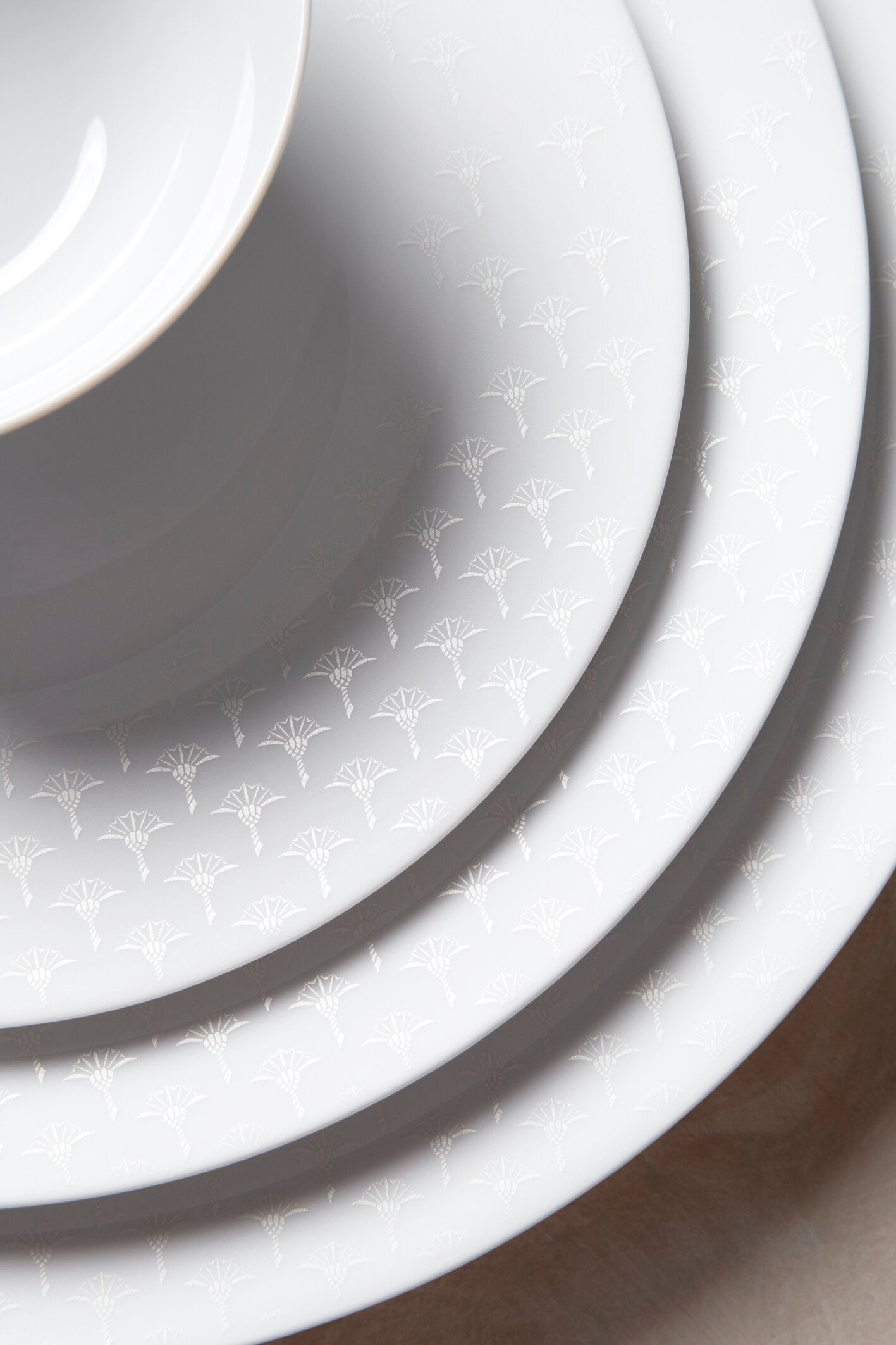 JOOP! FADED CORNFLOWER Untertasse Set 2