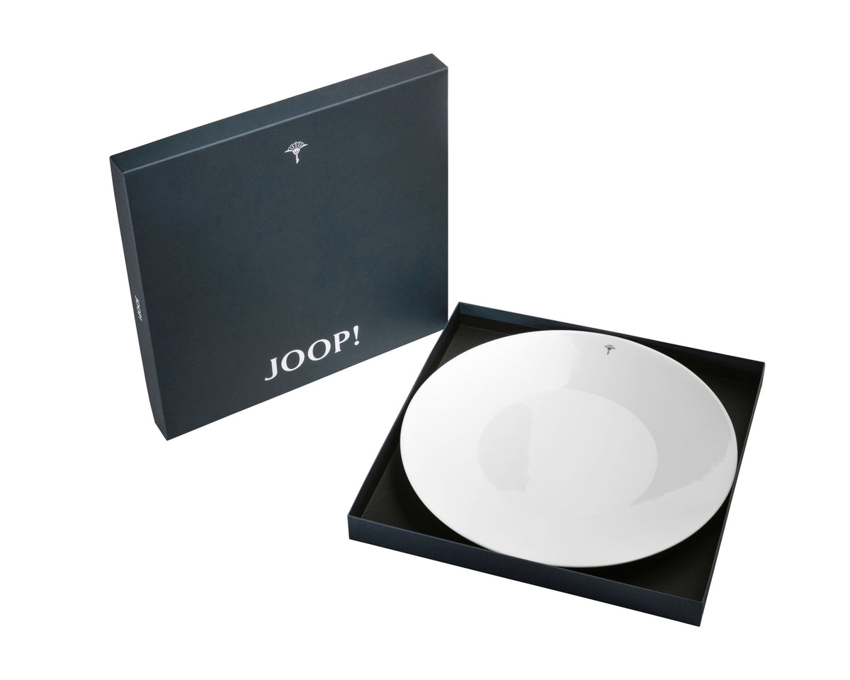 JOOP! SINGLE CORNFLOWER Platzteller, Dunkelgrau