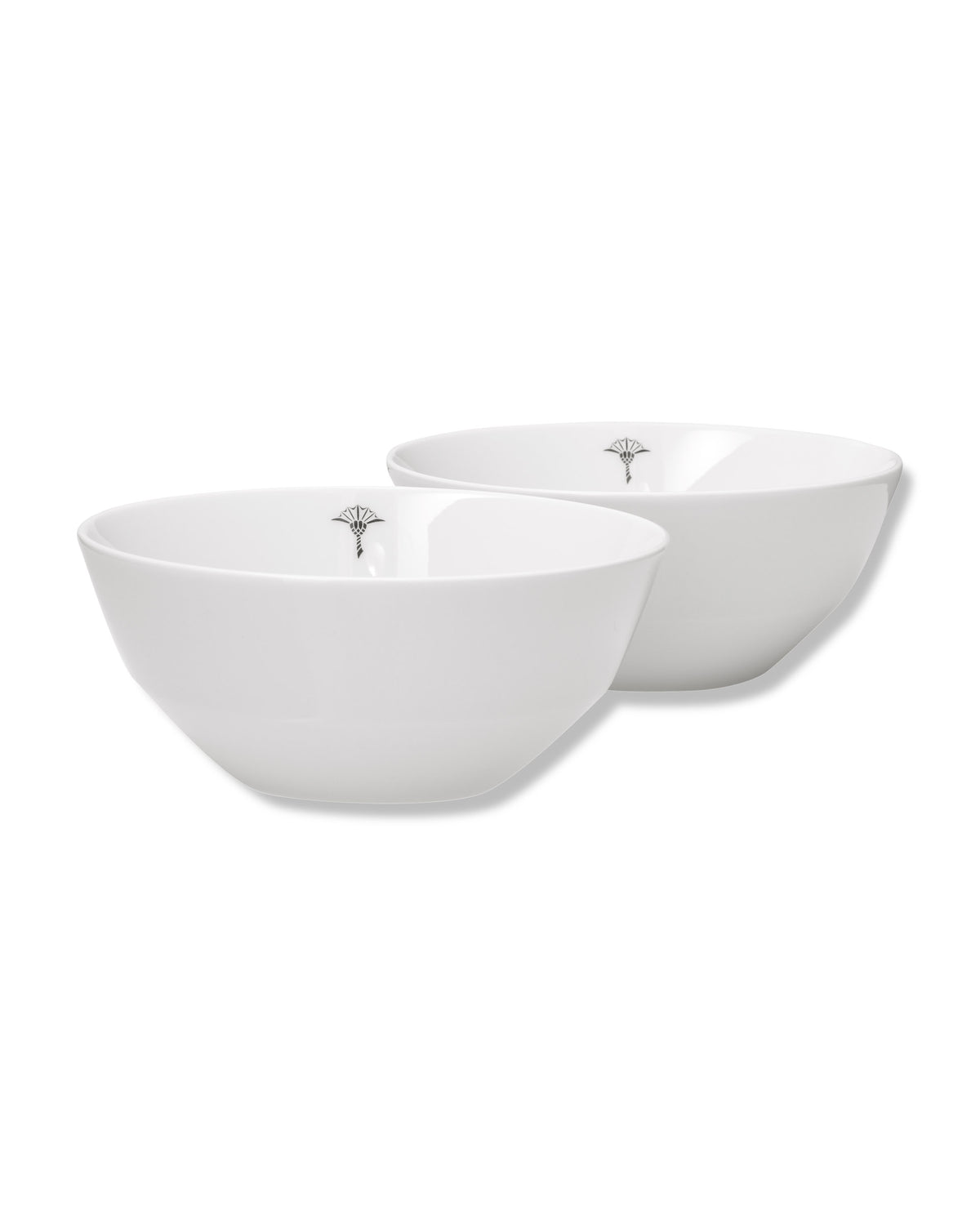 JOOP! SINGLE CORNFLOWER Schale 13 cm Set 2 , Dunkelgrau
