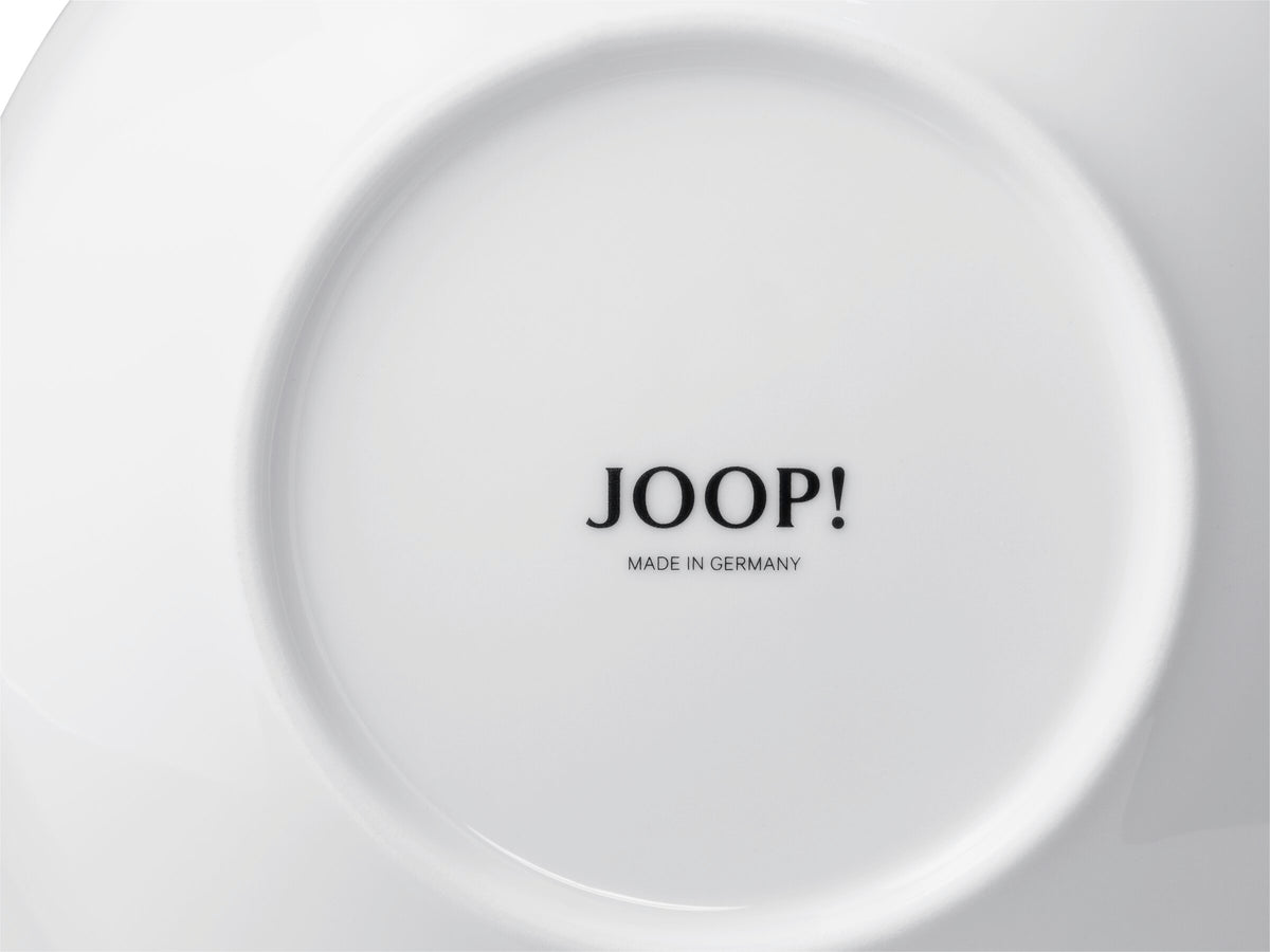 JOOP! SINGLE CORNFLOWER Speiseteller Set 2, Dunkelgrau