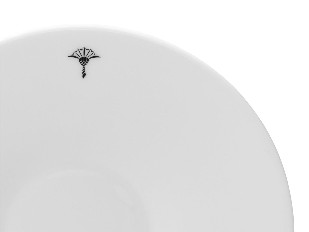 JOOP! SINGLE CORNFLOWER Untertasse Set 2, Dunkelgrau