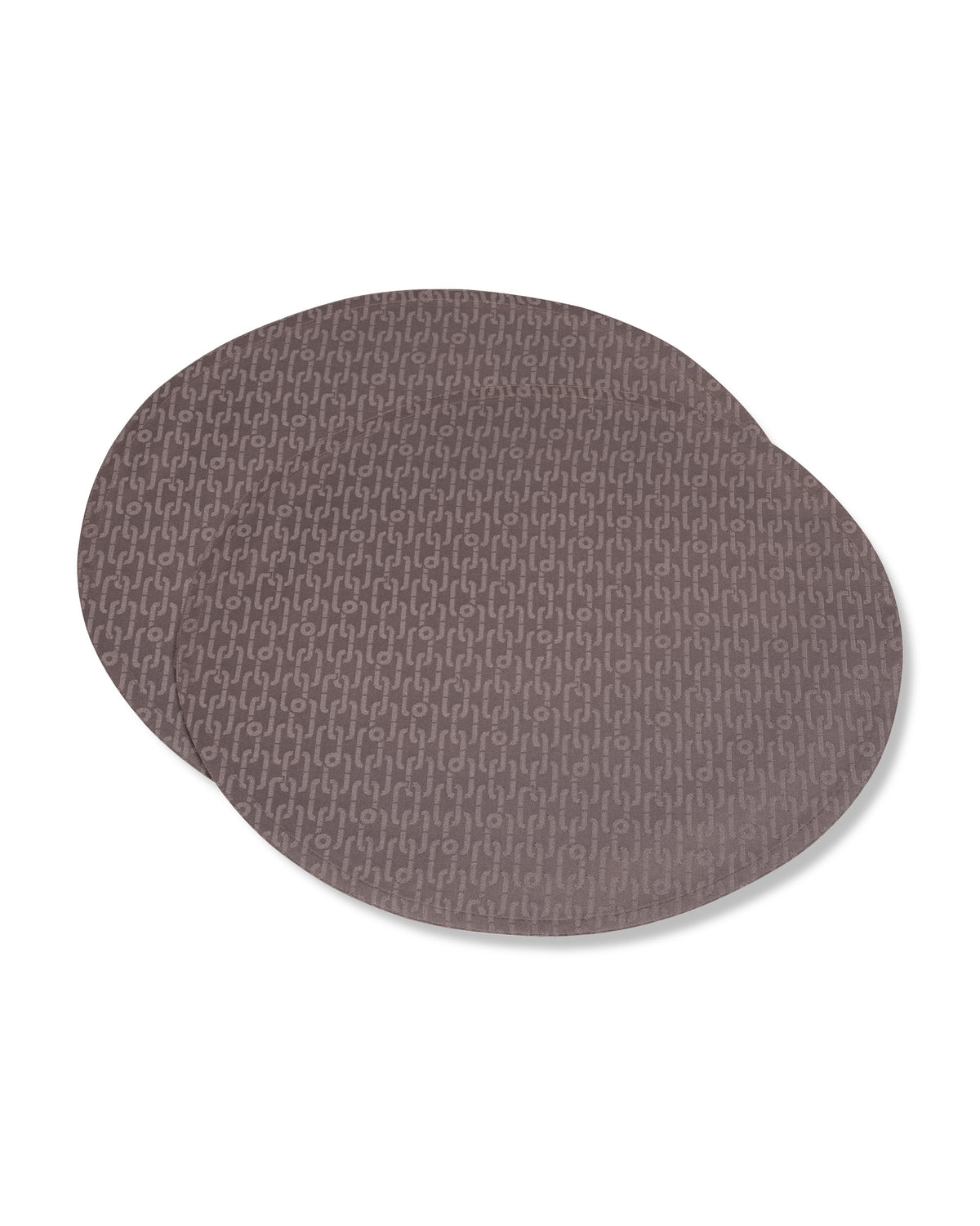 JOOP! CHAINS ALLOVER Platzset Set 2 45 cm rund, Taupe