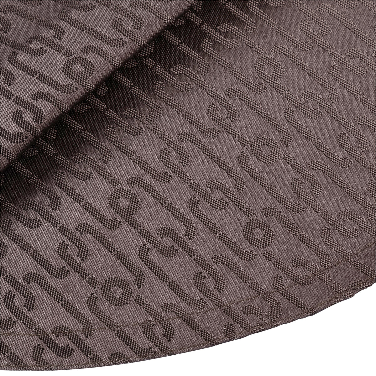 JOOP! CHAINS ALLOVER Platzset Set 2 45 cm rund, Taupe