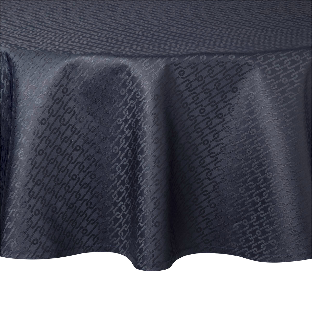 JOOP! CHAINS ALLOVER Tischdecke 160 cm rund, Marine