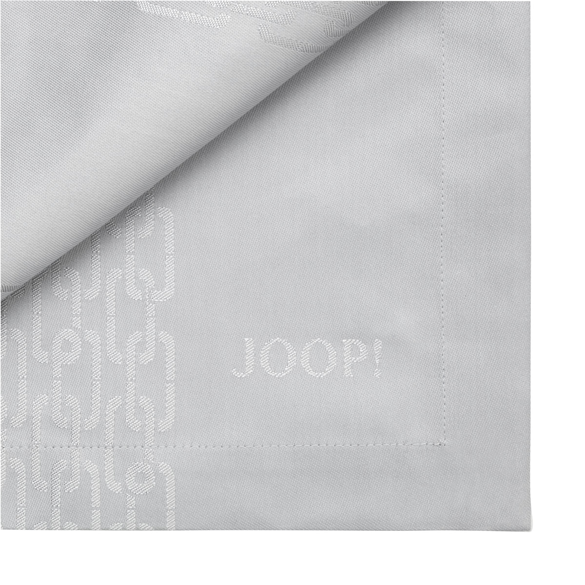 JOOP! CHAINS Serviette Set 2 50x50 cm, Silber