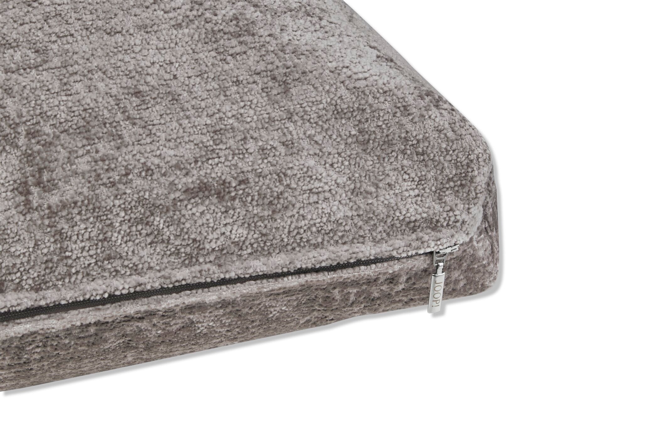JOOP! FABRICS COLLECTION ALLURE Polsterkissen mit Vließfüllung 40x60 cm, Hellgrau