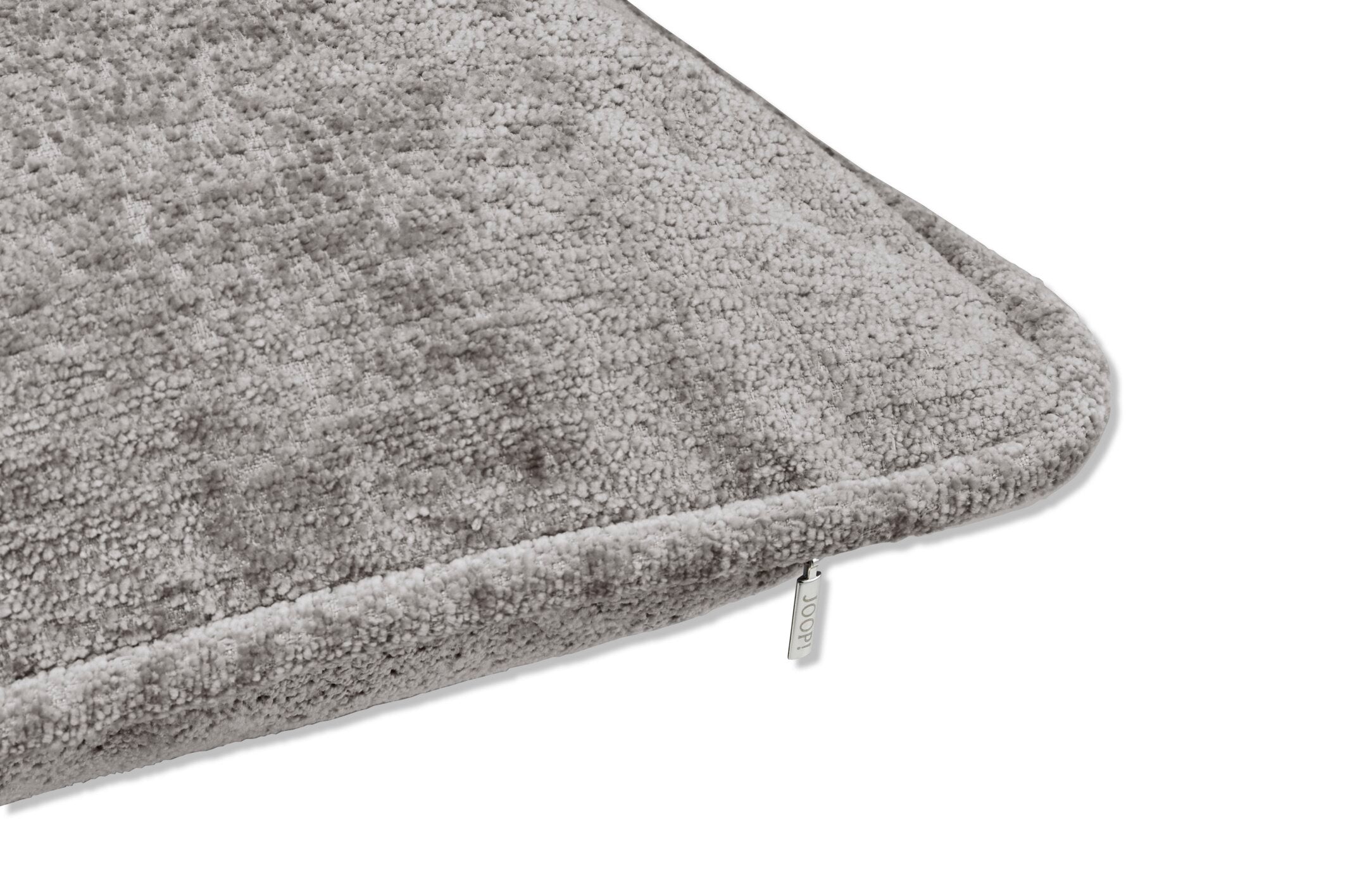 JOOP! FABRICS COLLECTION ALLURE Polsterkissen mit Vließfüllung 60x60 cm, Hellgrau