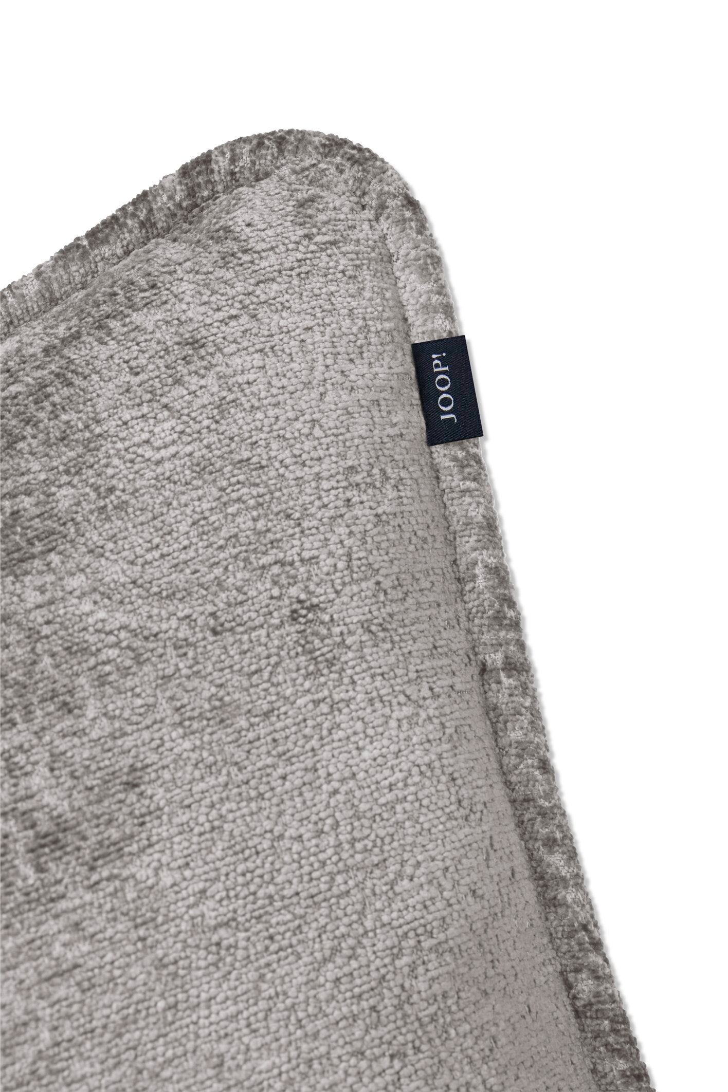 JOOP! FABRICS COLLECTION ALLURE Polsterkissen mit Vließfüllung 60x60 cm, Hellgrau