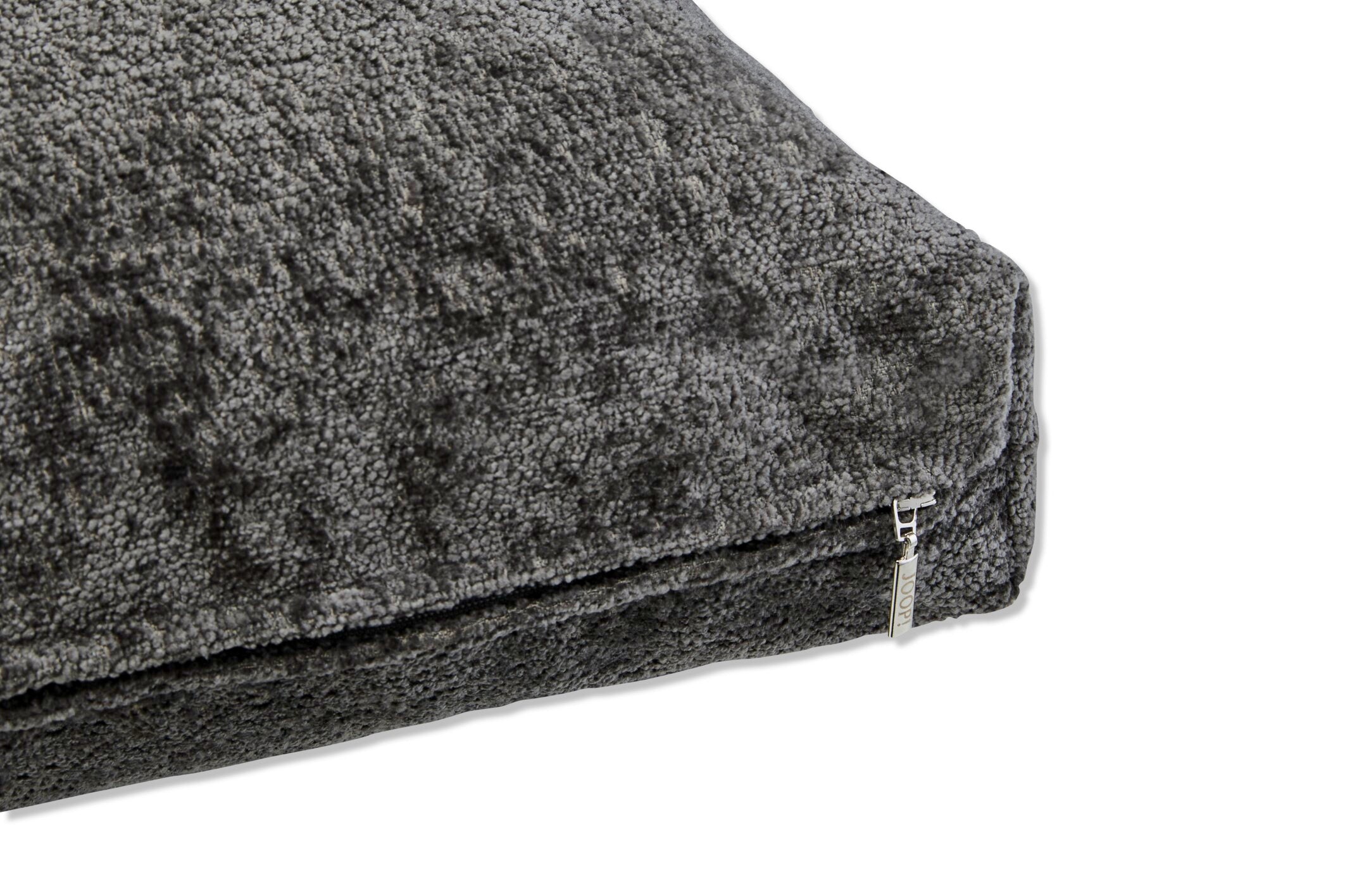 JOOP! FABRICS COLLECTION ALLURE Polsterkissen mit Vließfüllung 40x60 cm, Anthrazit