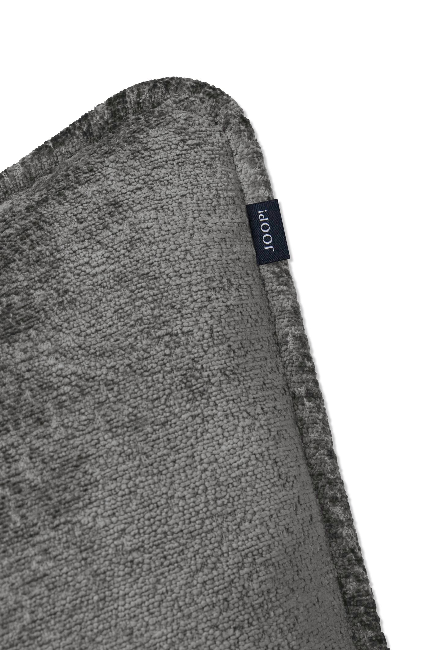 JOOP! FABRICS COLLECTION ALLURE Polsterkissen mit Vließfüllung 60x60 cm, Anthrazit