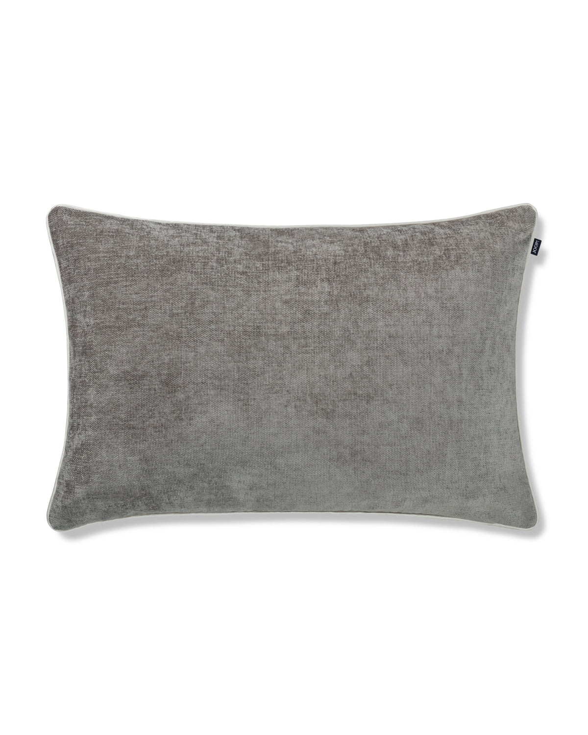 JOOP! FABRICS COLLECTION CHENILLO Polsterkissen mit Vliesfüllung 40x60 cm, Grau
