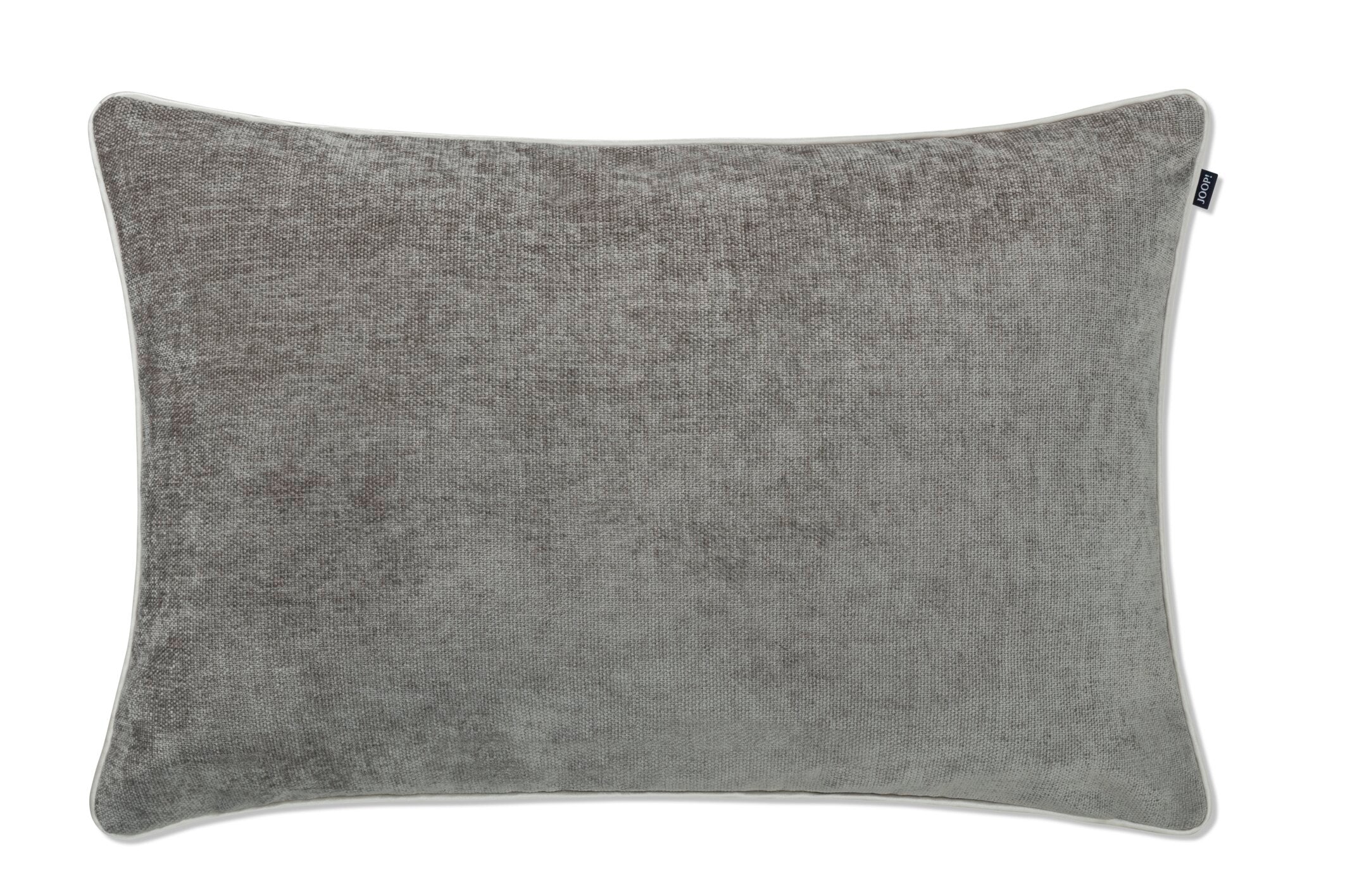 JOOP! FABRICS COLLECTION CHENILLO Polsterkissen mit Vließfüllung 40x60 cm, Grau