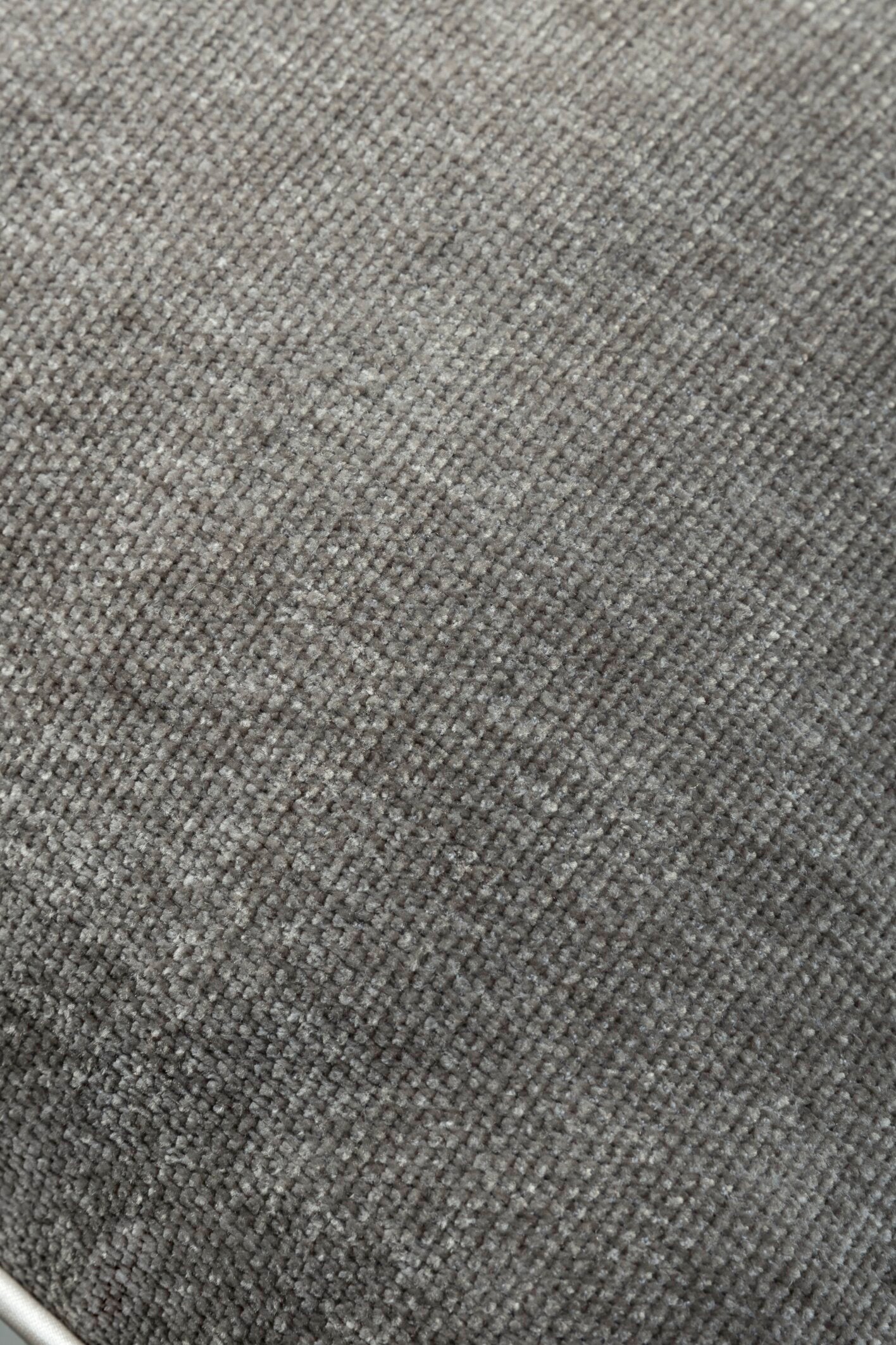 JOOP! FABRICS COLLECTION CHENILLO Polsterkissen mit Vließfüllung 60x60 cm, Grau