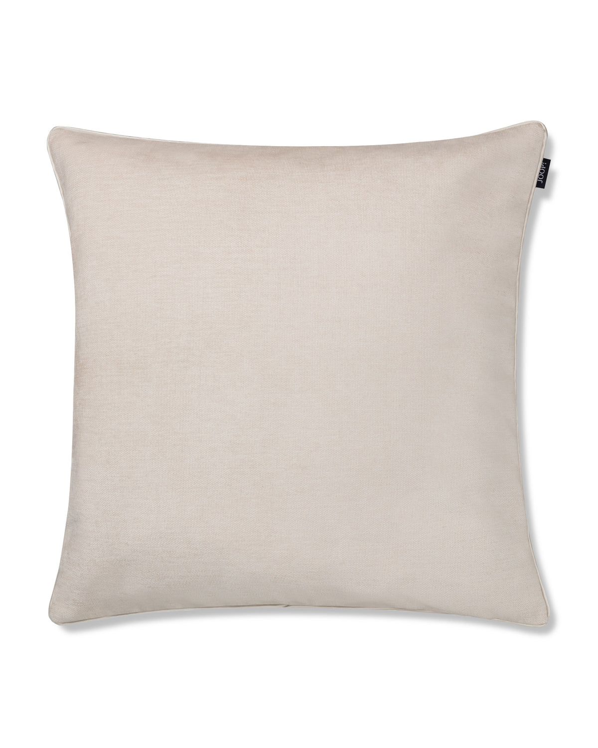 JOOP! FABRICS COLLECTION CHENILLO Polsterkissen mit Vliesfüllung 60x60 cm, Natur