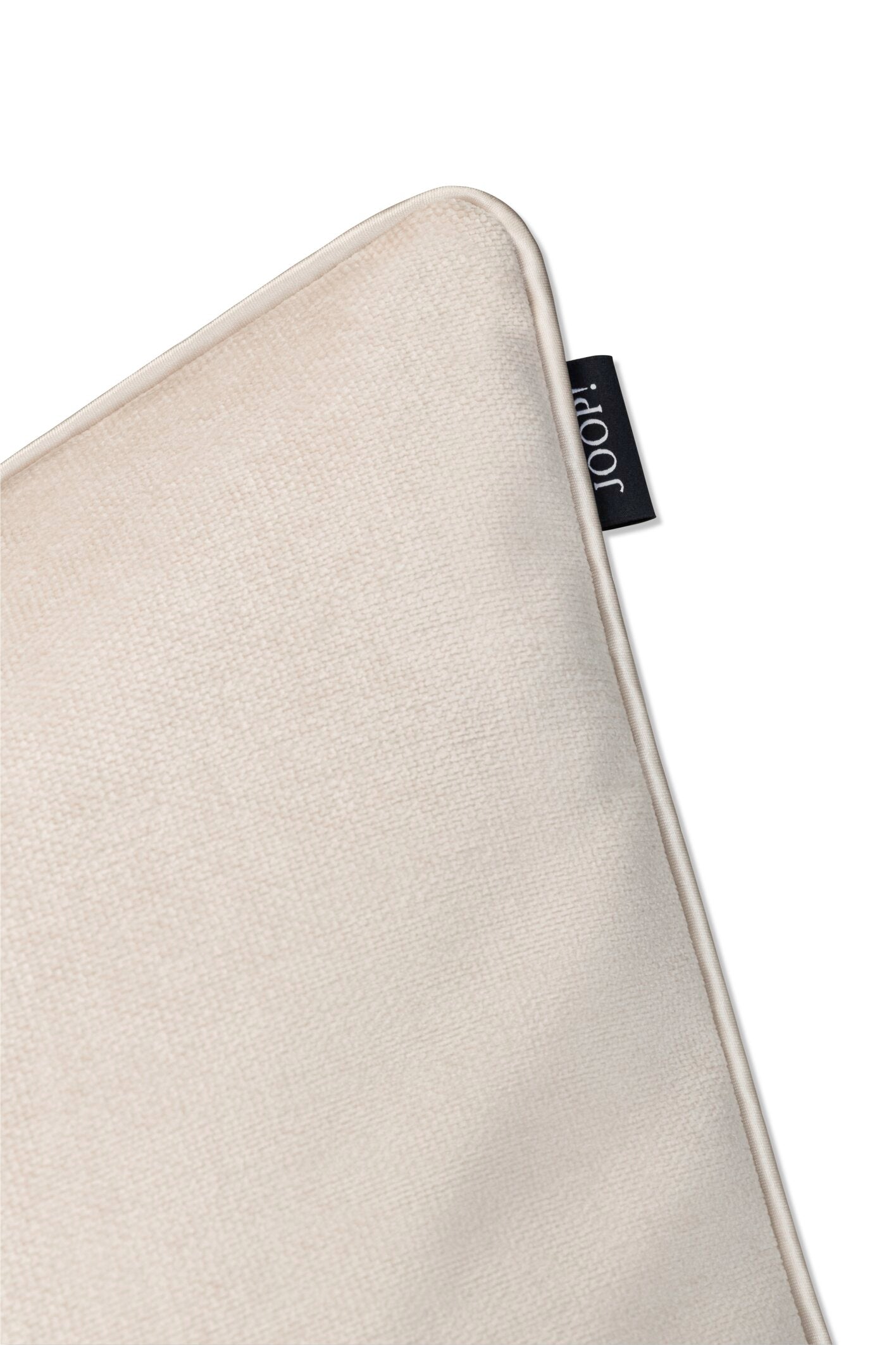 JOOP! FABRICS COLLECTION CHENILLO Polsterkissen mit Vließfüllung 60x60 cm, Natur