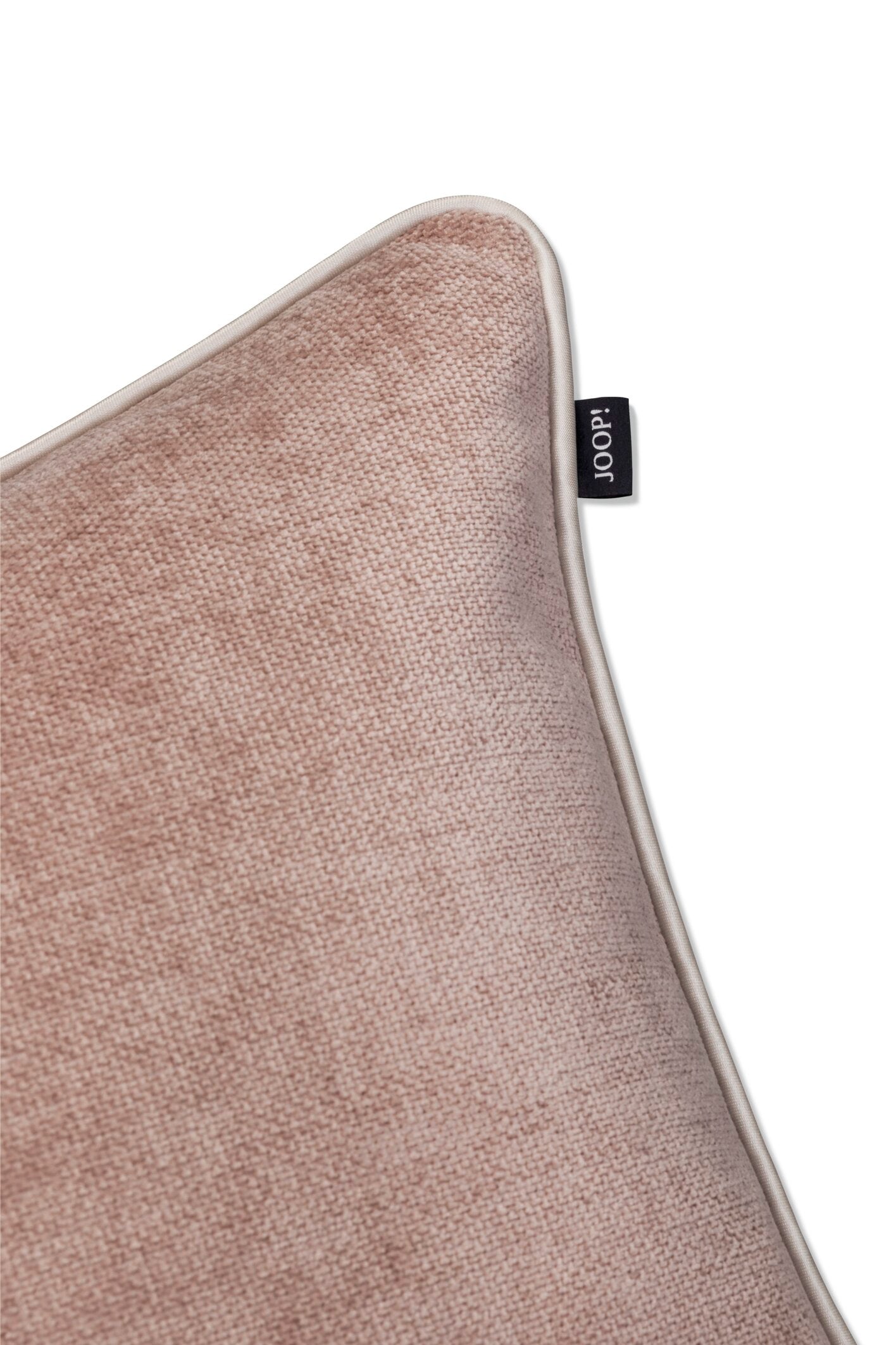JOOP! FABRICS COLLECTION CHENILLO Polsterkissen mit Vließfüllung 40x60 cm, Nude