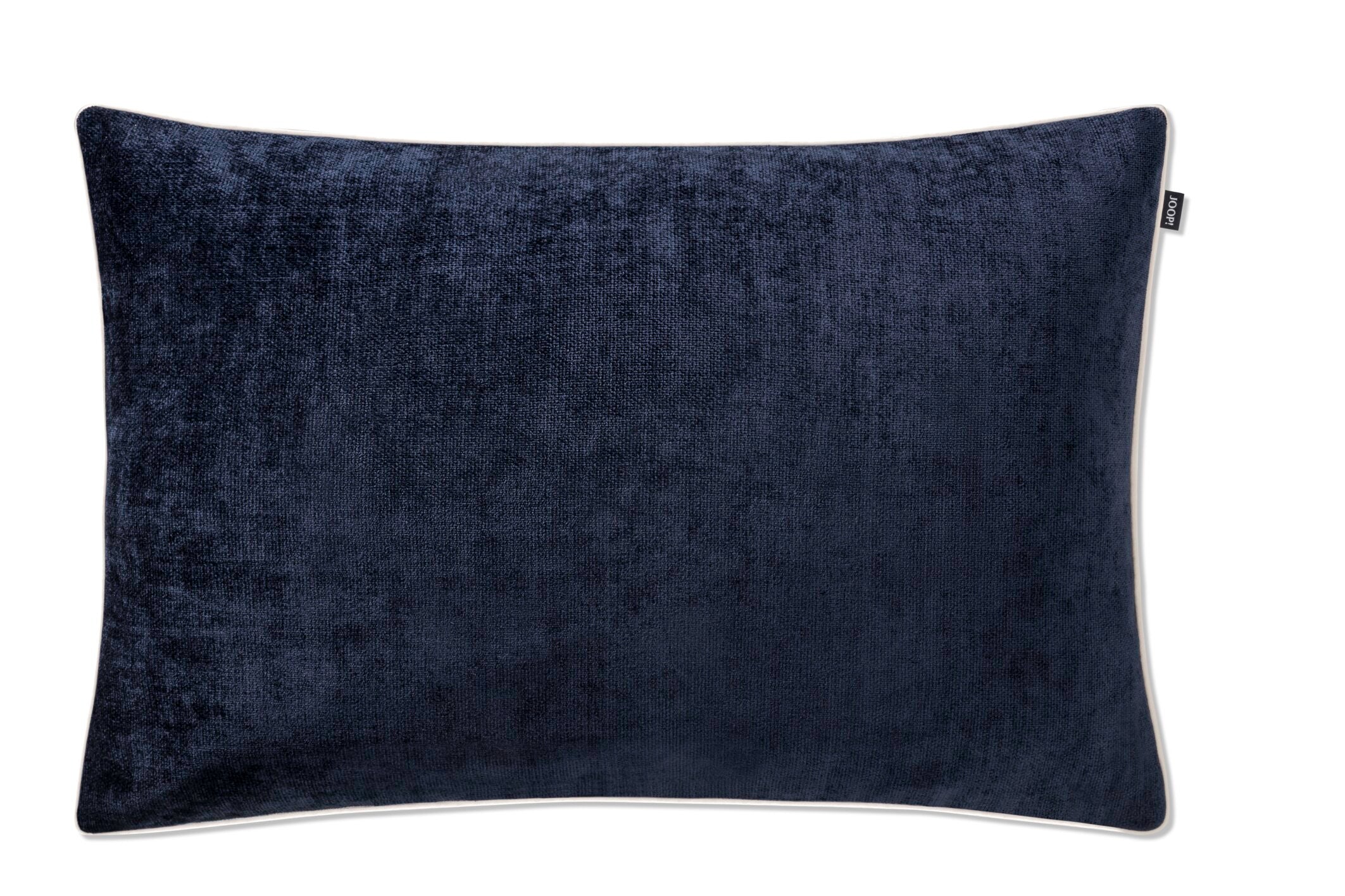 JOOP! FABRICS COLLECTION CHENILLO Polsterkissen mit Vließfüllung 40x60 cm, Marine