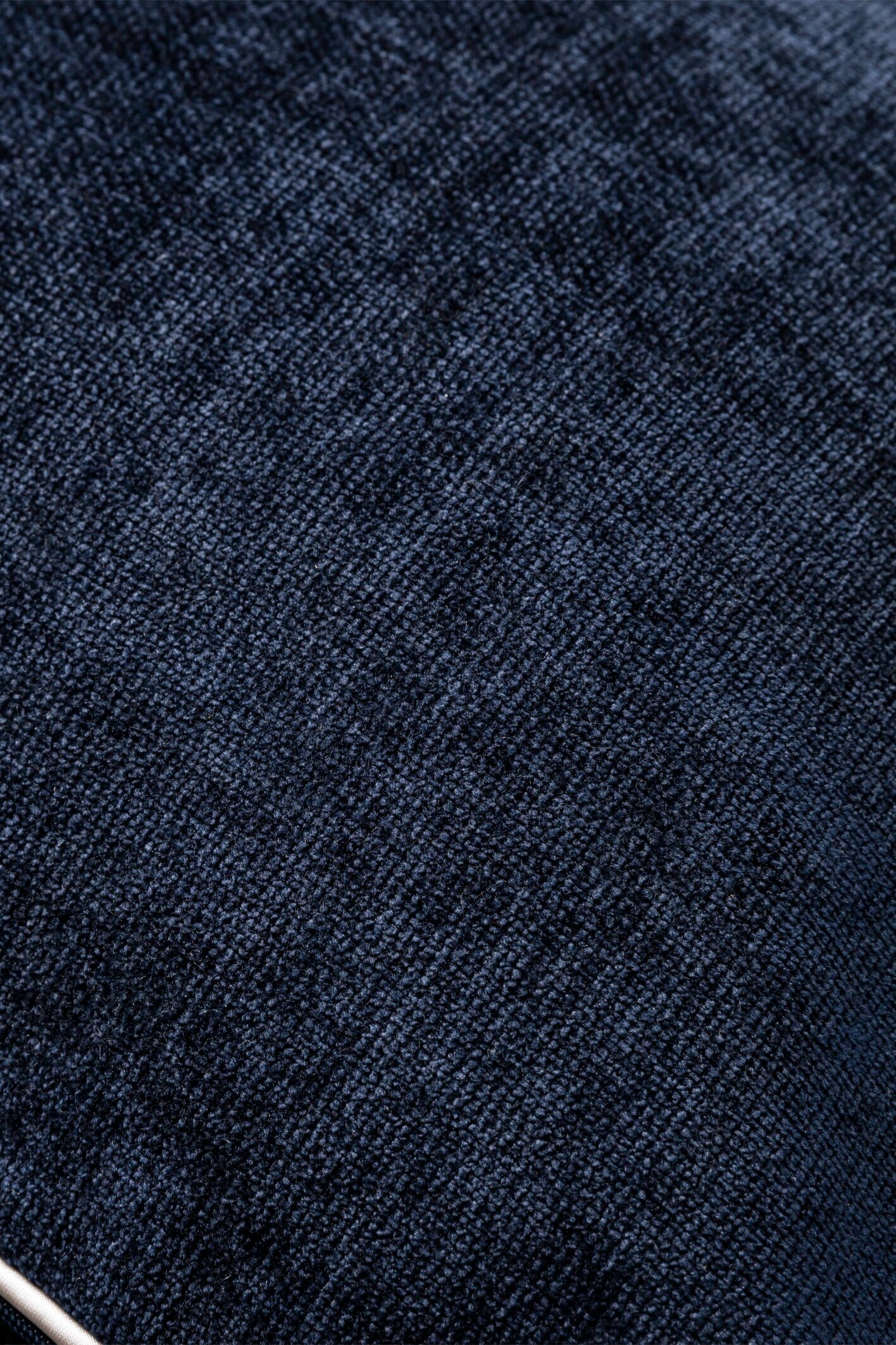 JOOP! FABRICS COLLECTION CHENILLO Polsterkissen mit Vließfüllung 40x60 cm, Marine