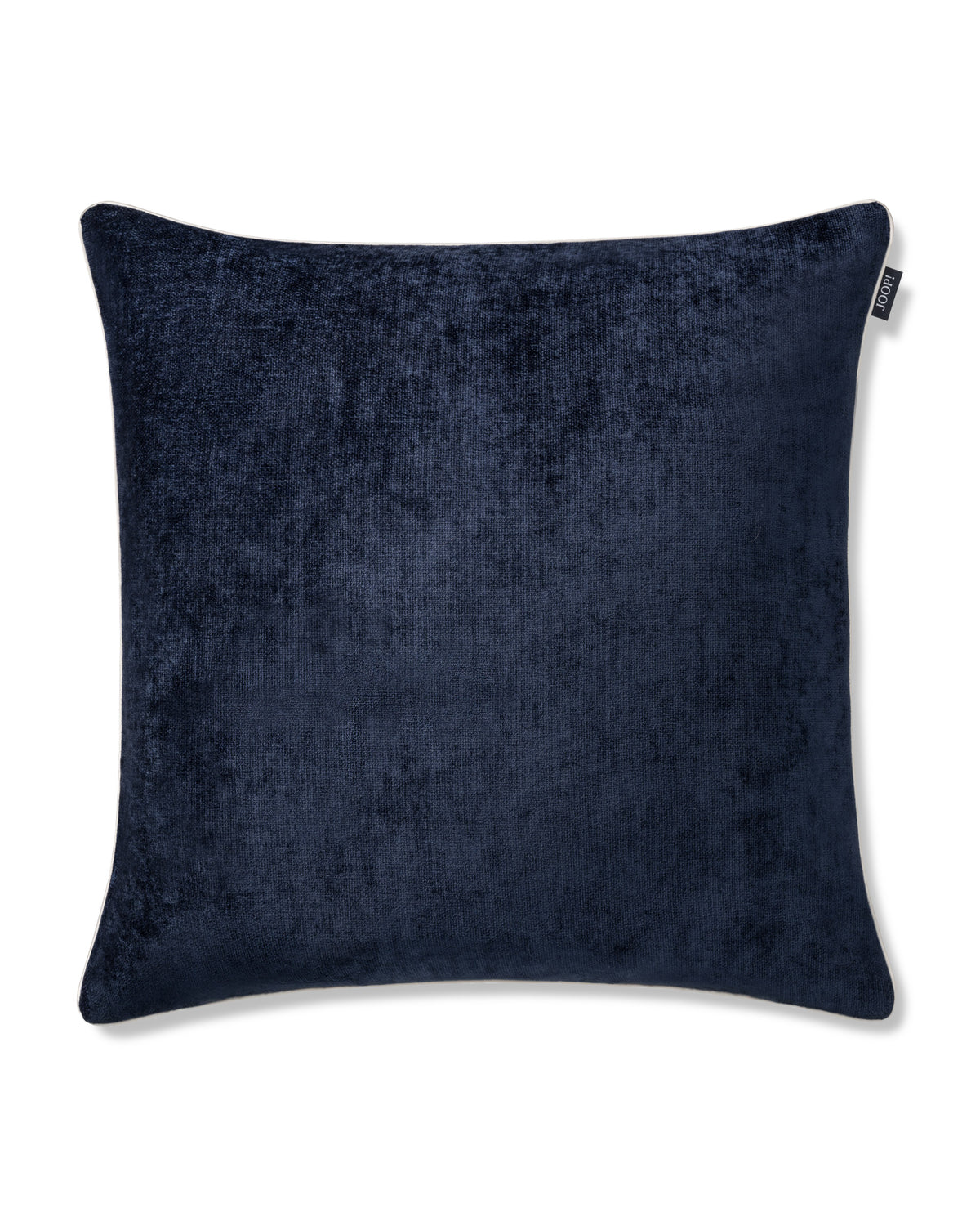 JOOP! FABRICS COLLECTION CHENILLO Polsterkissen mit Vliesfüllung 60x60 cm, Marine