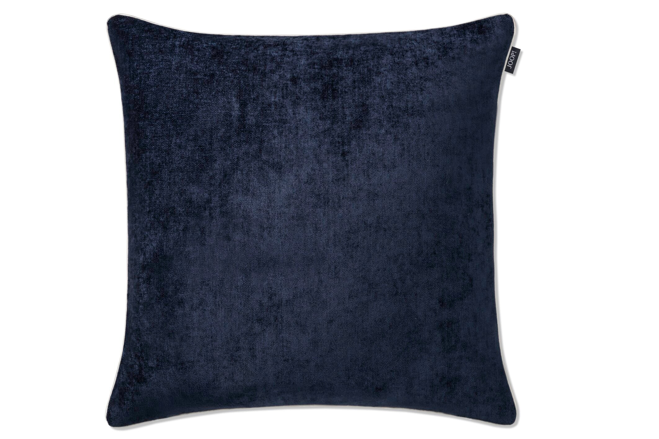 JOOP! FABRICS COLLECTION CHENILLO Polsterkissen mit Vließfüllung 60x60 cm, Marine
