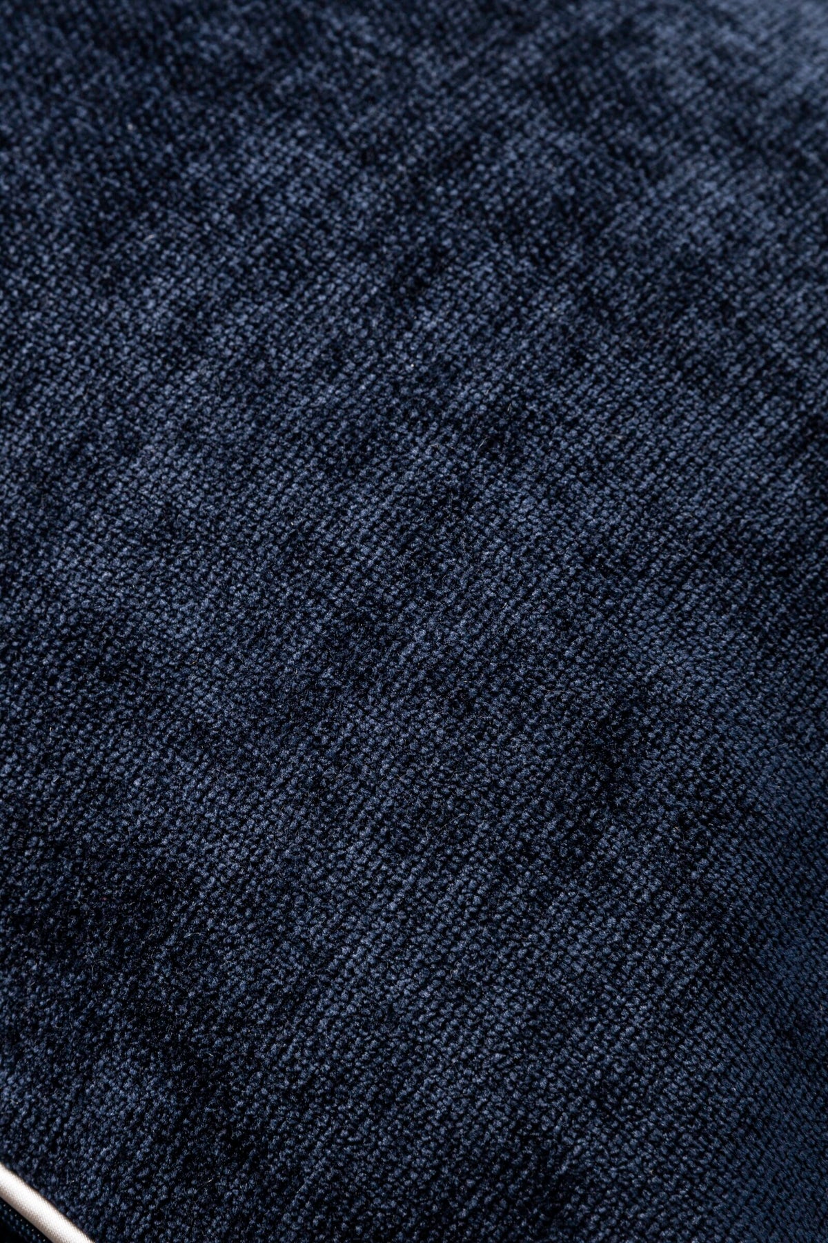 JOOP! FABRICS COLLECTION CHENILLO Polsterkissen mit Vliesfüllung 60x60 cm, Marine