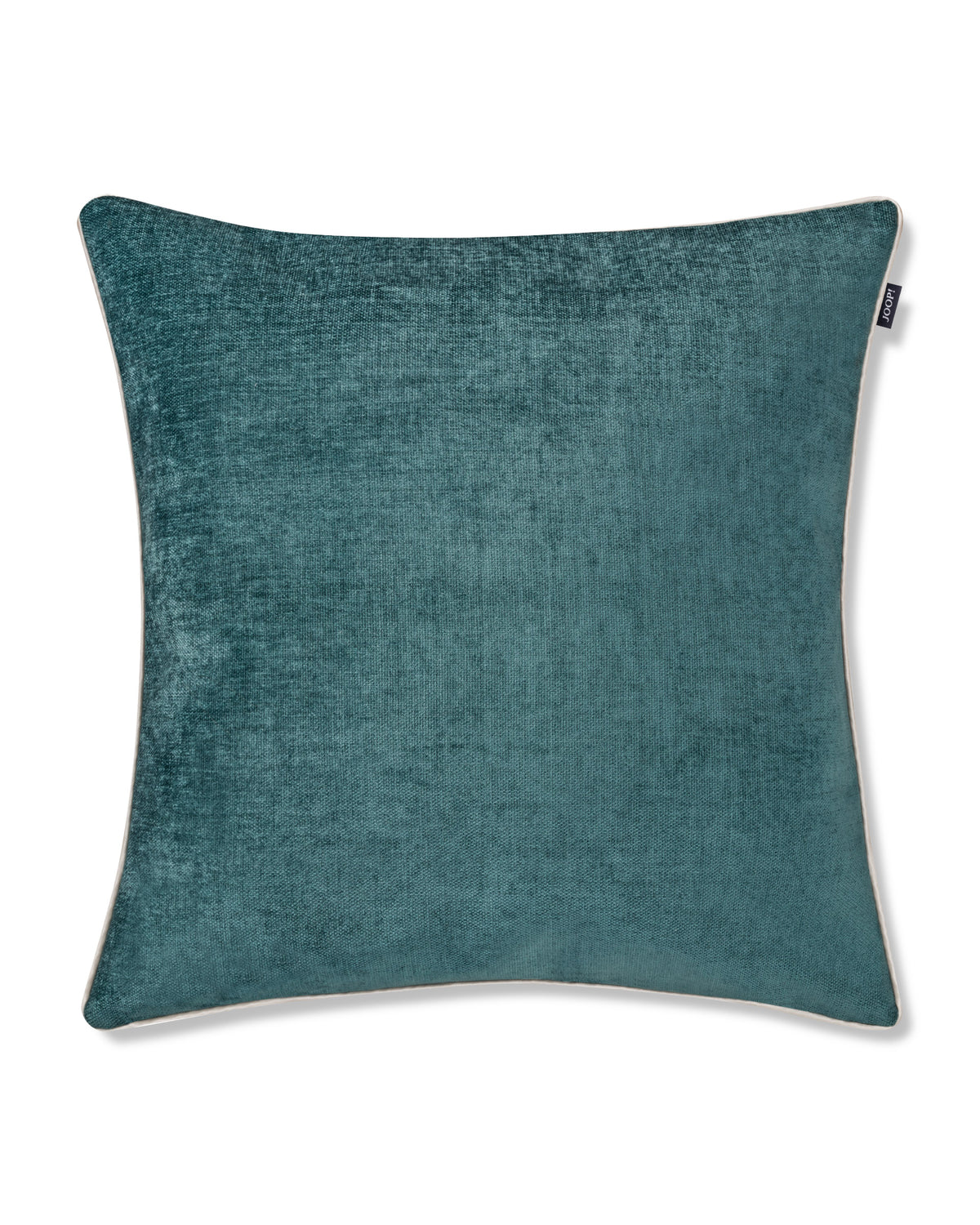 JOOP! FABRICS COLLECTION CHENILLO Polsterkissen mit Vliesfüllung 60x60 cm, Petrol