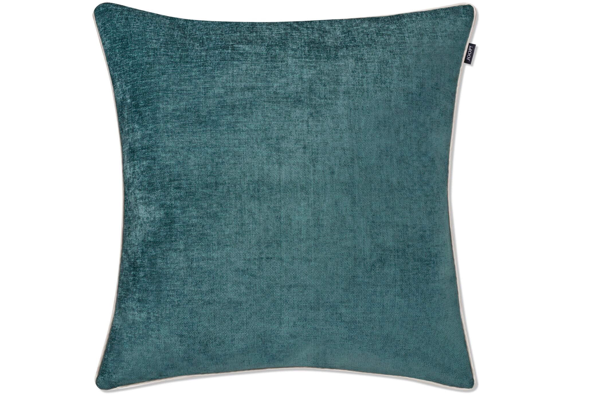 JOOP! FABRICS COLLECTION CHENILLO Polsterkissen mit Vließfüllung 60x60 cm, Petrol