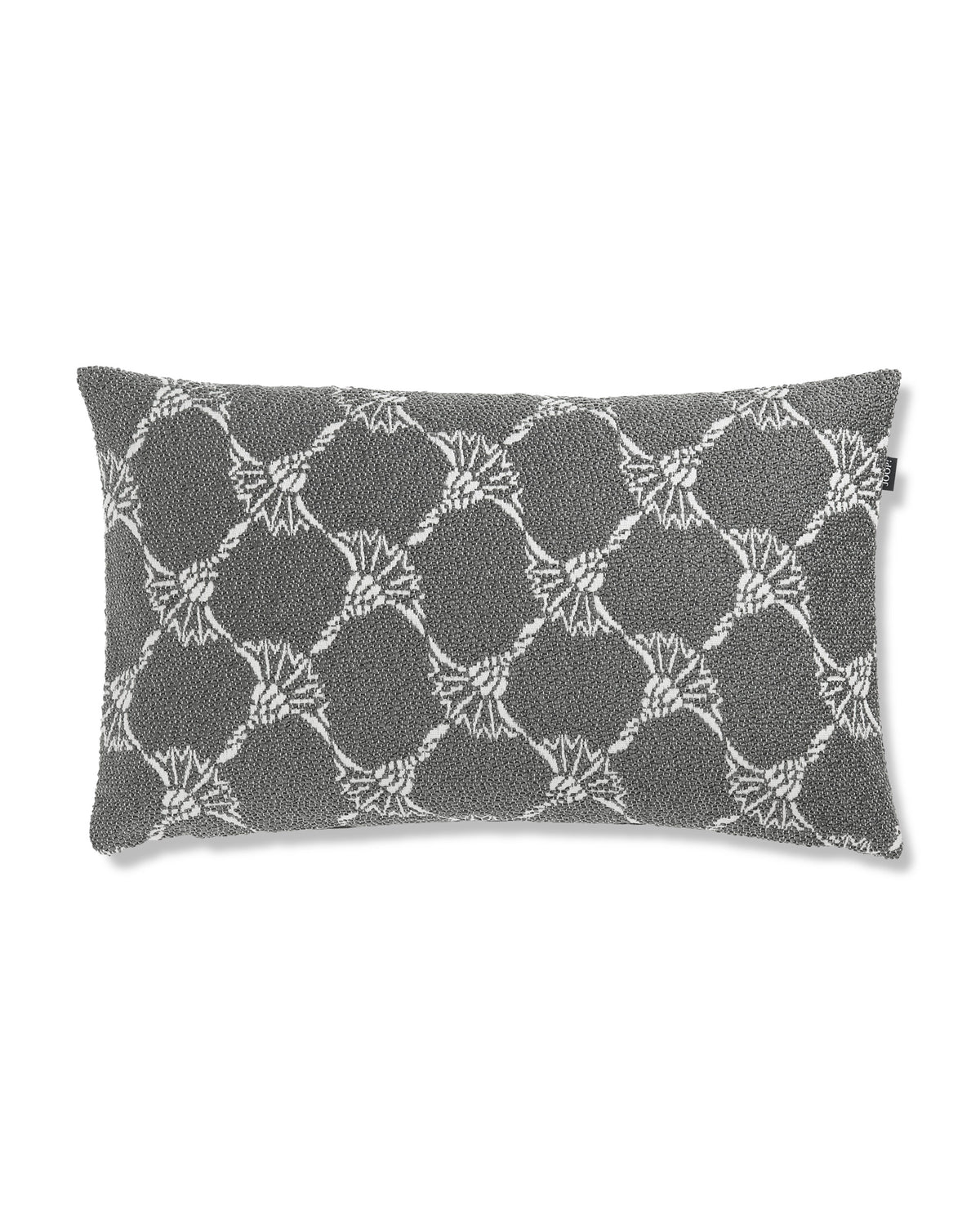 JOOP! FABRICS OUTDOOR CORNFLOWER Polsterkissen mit Vliesfüllung 30x50 cm, Stein