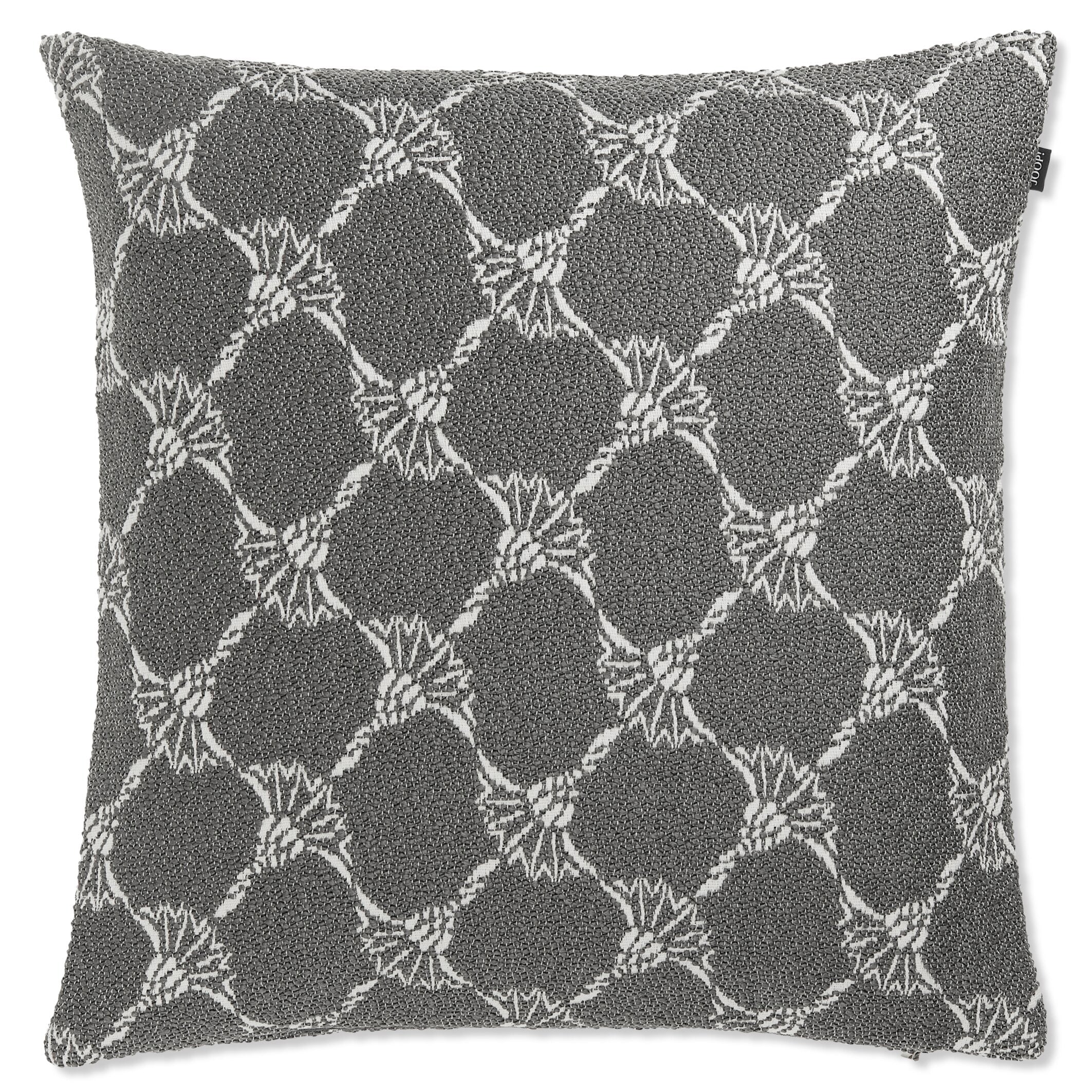 JOOP! FABRICS OUTDOOR CORNFLOWER Polsterkissen mit Vließfüllung 50x50 cm, Stein