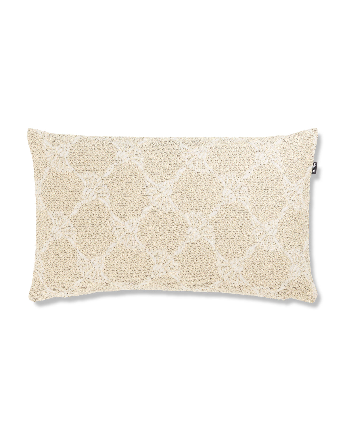 JOOP! FABRICS OUTDOOR CORNFLOWER Polsterkissen mit Vliesfüllung 30x50 cm, Natur