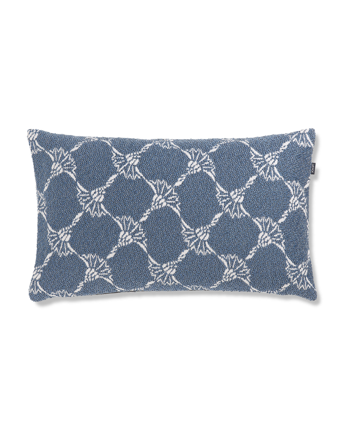 JOOP! FABRICS OUTDOOR CORNFLOWER Polsterkissen mit Vliesfüllung 30x50 cm, Navy