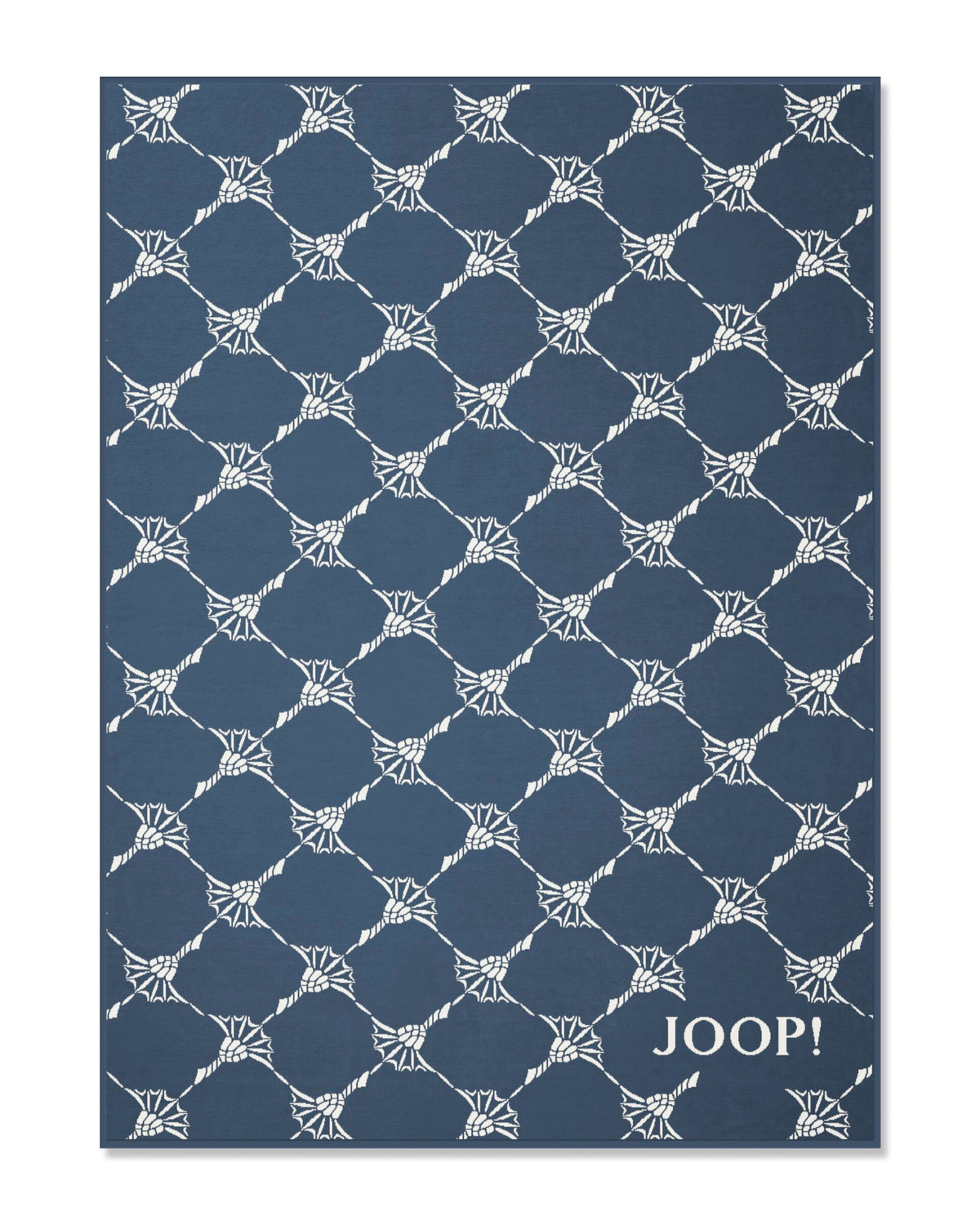 JOOP! FABRICS OUTDOOR CORNFLOWER Wohndecke 125x170 cm, Navy