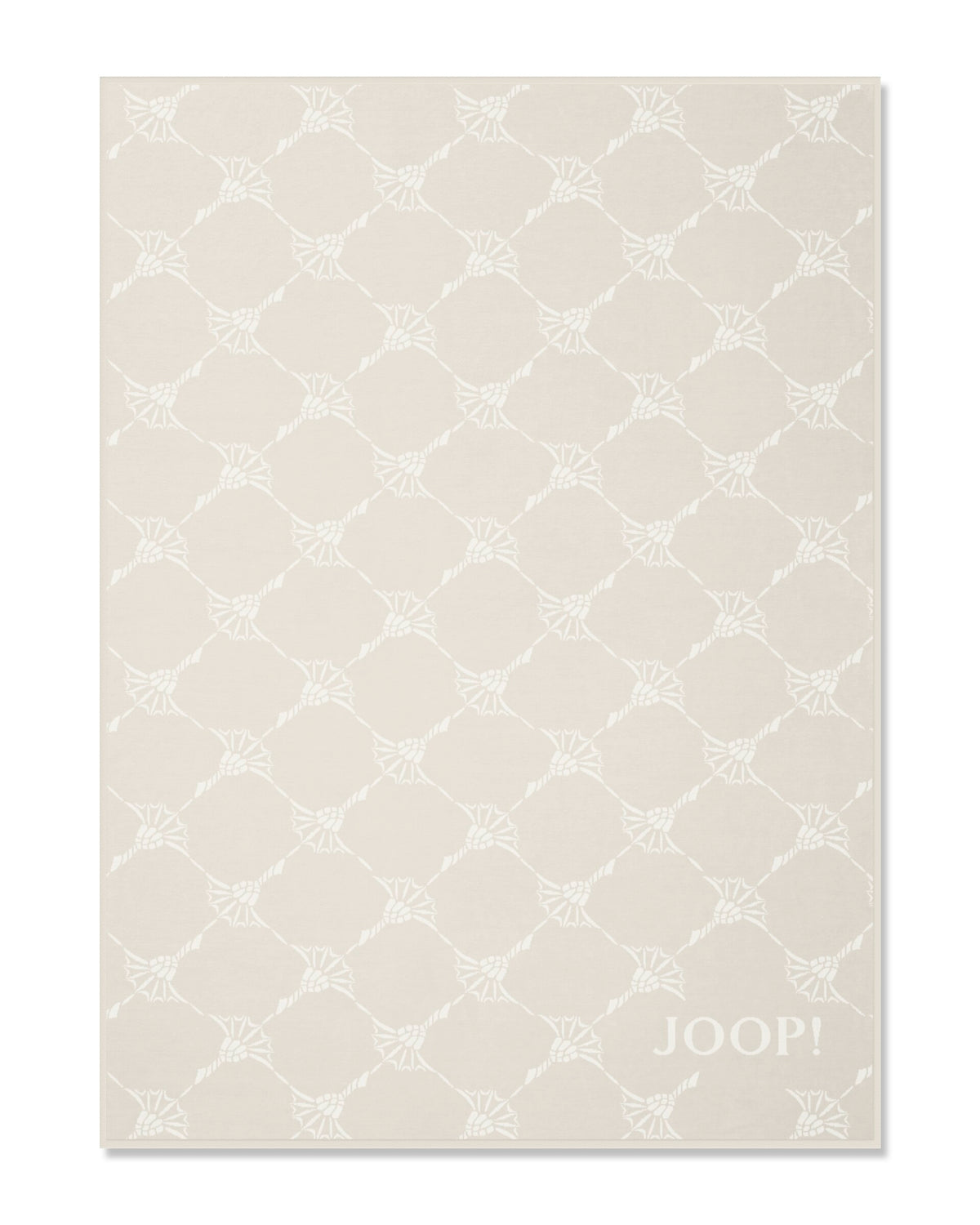 JOOP! FABRICS OUTDOOR CORNFLOWER Wohndecke 125x170 cm, Sand