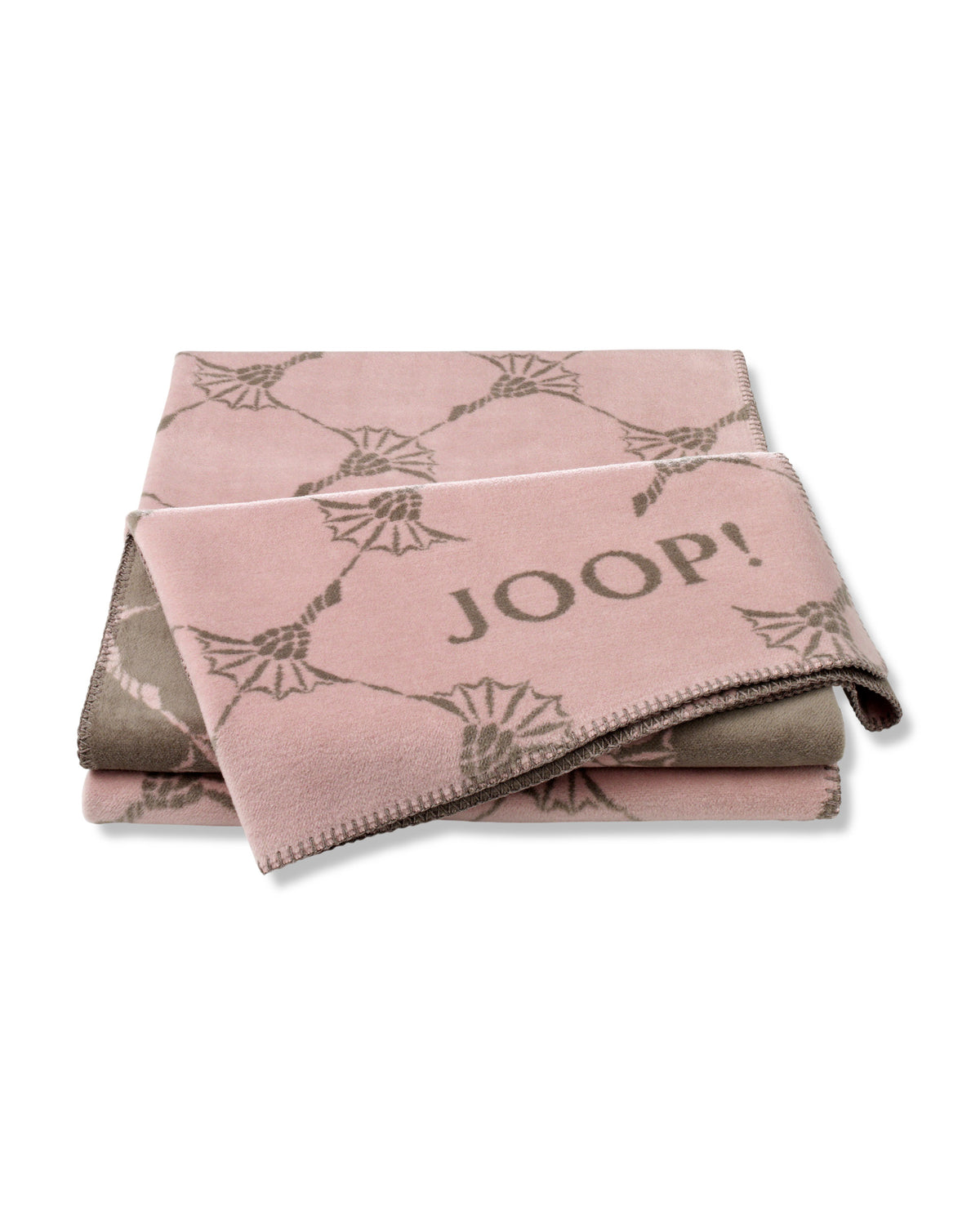 JOOP! FABRICS COLLECTION Wohndecke CORNFLOWER, 150x200 cm, Lotus-Taupe