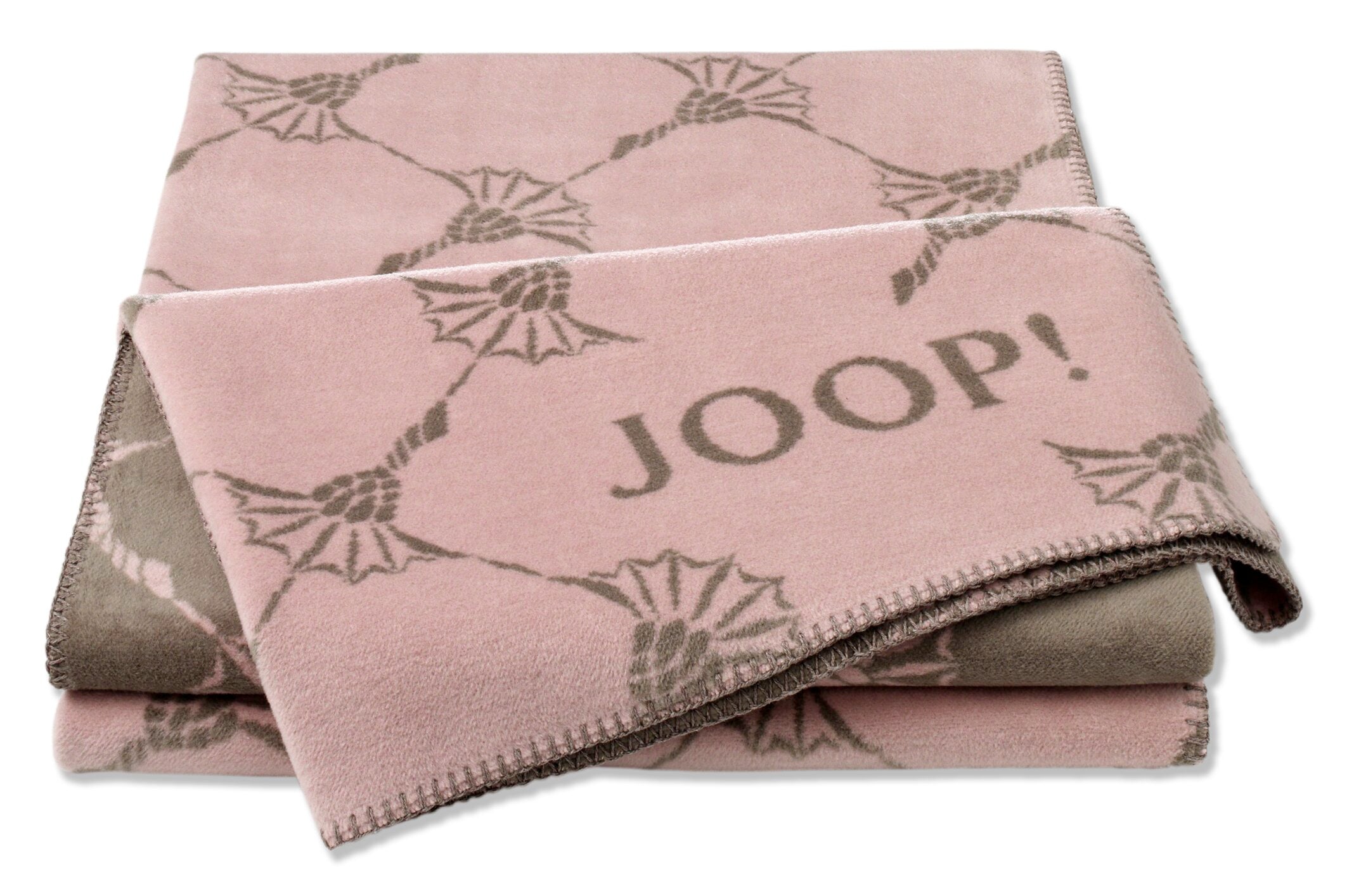 JOOP! FABRICS COLLECTION Wohndecke CORNFLOWER, 150x200 cm, Lotus-Taupe