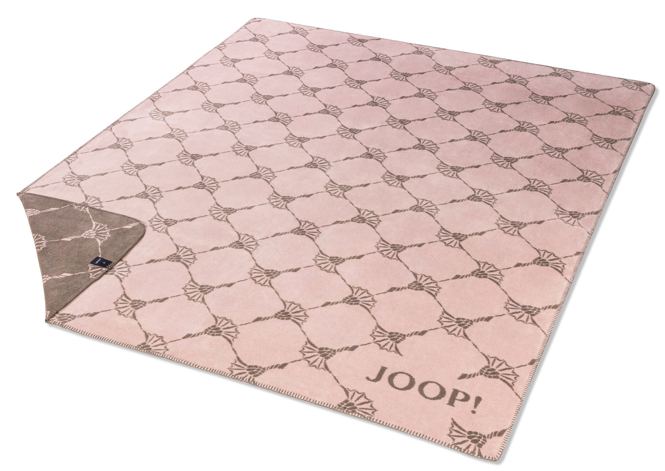 JOOP! FABRICS COLLECTION Wohndecke CORNFLOWER, 150x200 cm, Lotus-Taupe