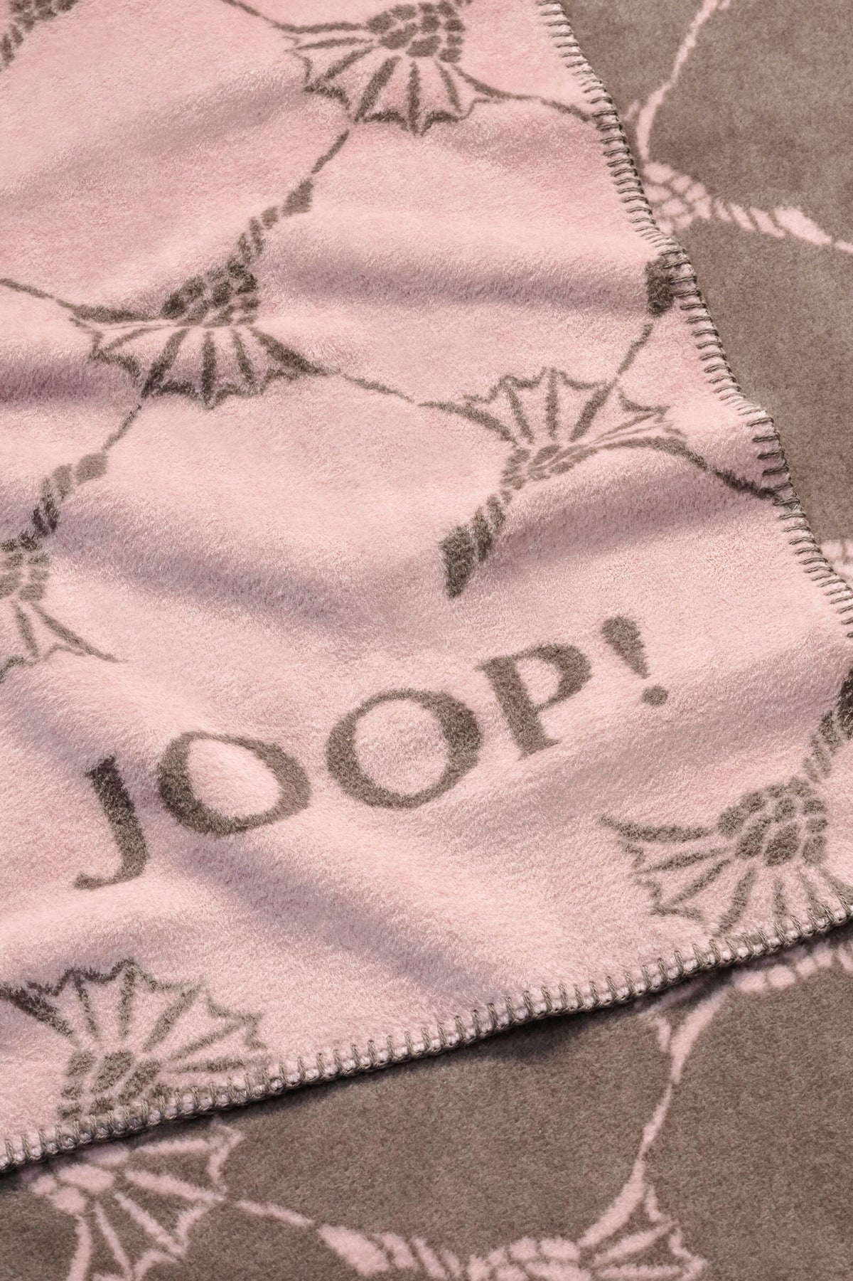 JOOP! FABRICS COLLECTION Wohndecke CORNFLOWER, 150x200 cm, Lotus-Taupe