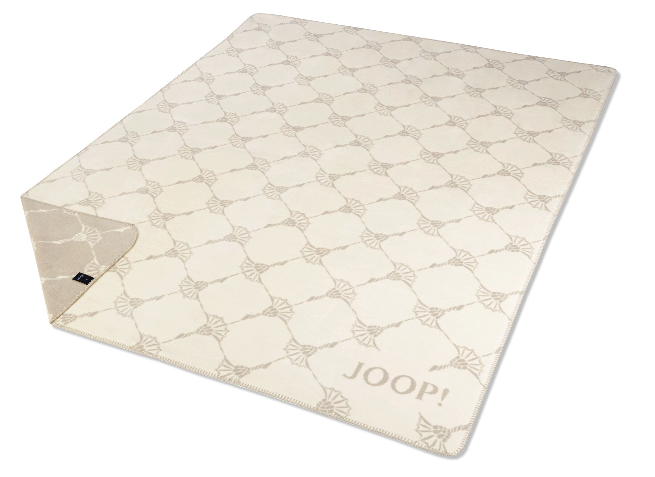 JOOP! FABRICS COLLECTION Wohndecke CORNFLOWER, 150x200 cm, Ecru-Feder