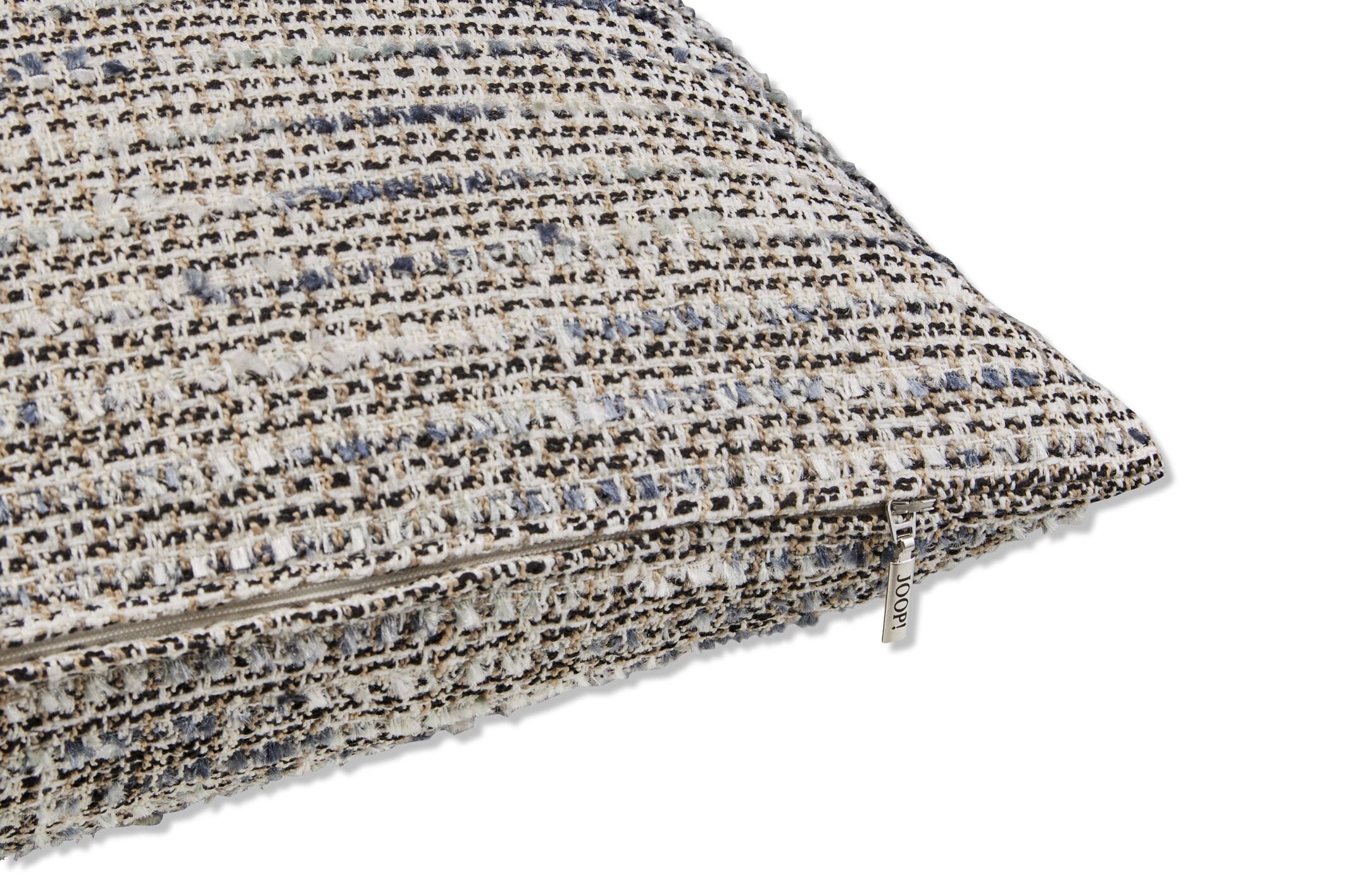 JOOP! FABRICS COLLECTION COUTURE Polsterkissen mit Vließfüllung 40x60 cm, Blau