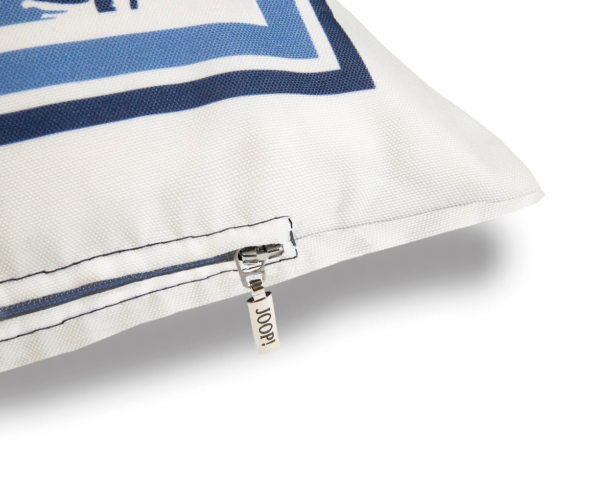 JOOP! FABRICS OUTDOOR DESTINATION Polsterkissen mit Vliesfüllung 50x50 cm, Navy