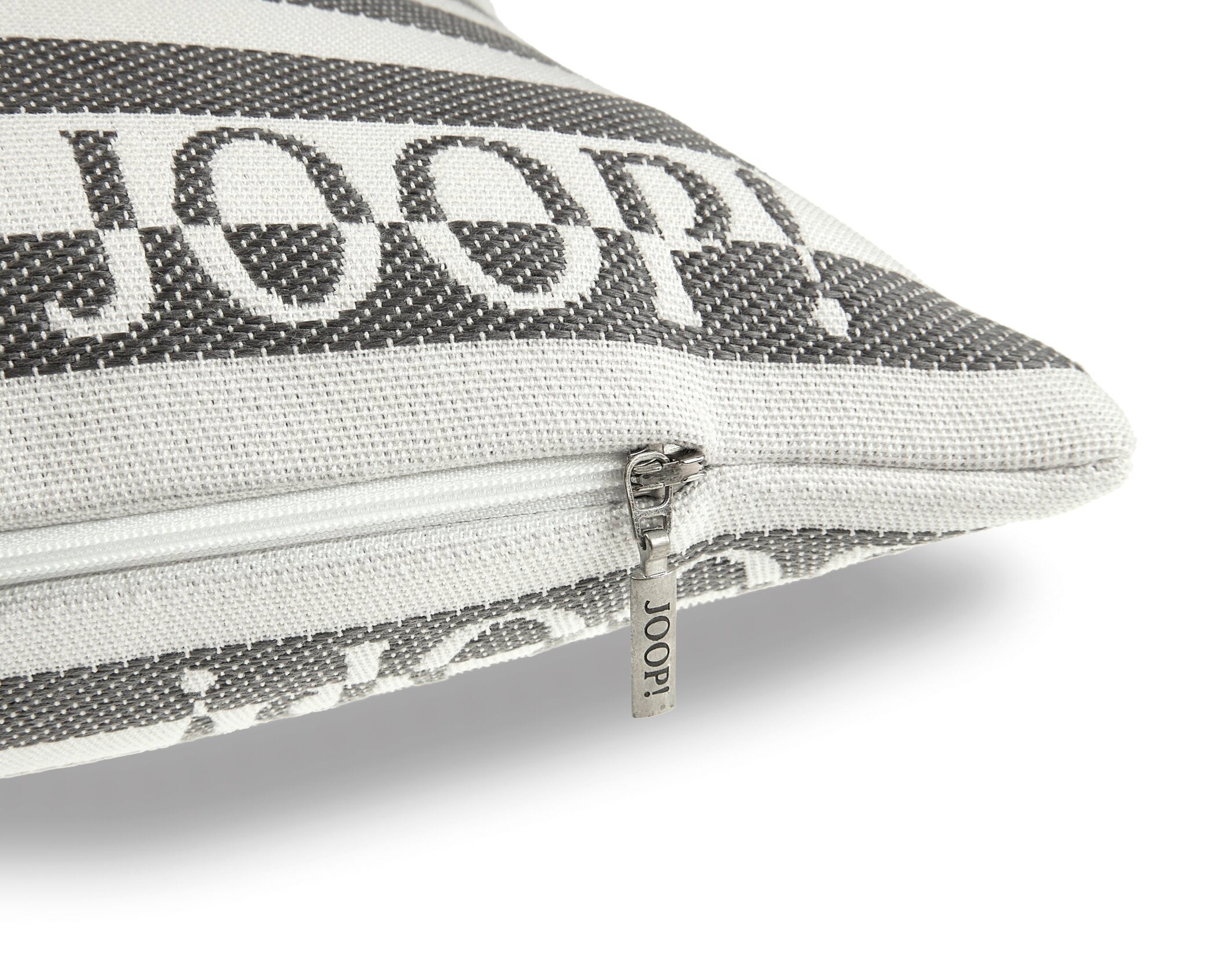 JOOP! FABRICS OUTDOOR ESSENCE Polsterkissen mit Vließfüllung 30x50 cm, Stein