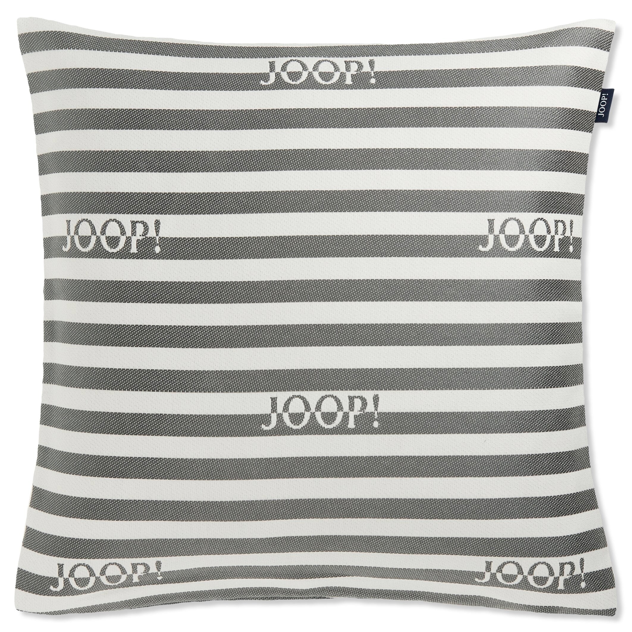 JOOP! FABRICS OUTDOOR ESSENCE Polsterkissen mit Vließfüllung 50x50 cm, Stein