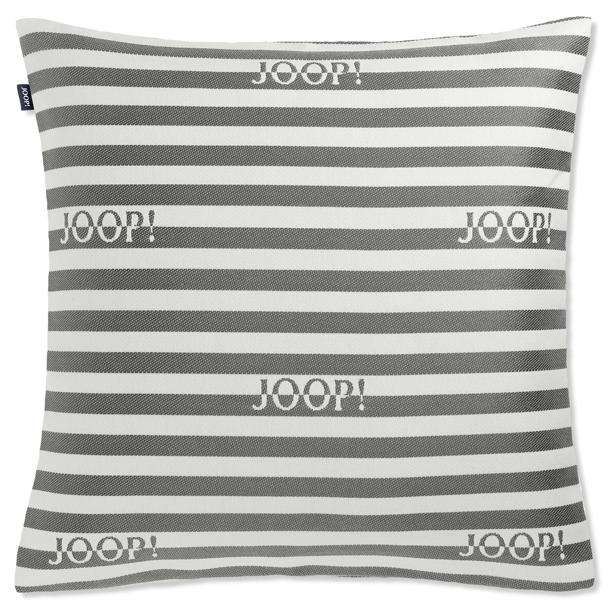 JOOP! FABRICS OUTDOOR ESSENCE Polsterkissen mit Vließfüllung 50x50 cm, Stein