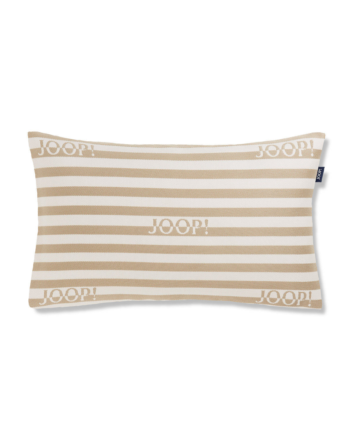 JOOP! FABRICS OUTDOOR ESSENCE Polsterkissen mit Vliesfüllung 30x50 cm, Sand